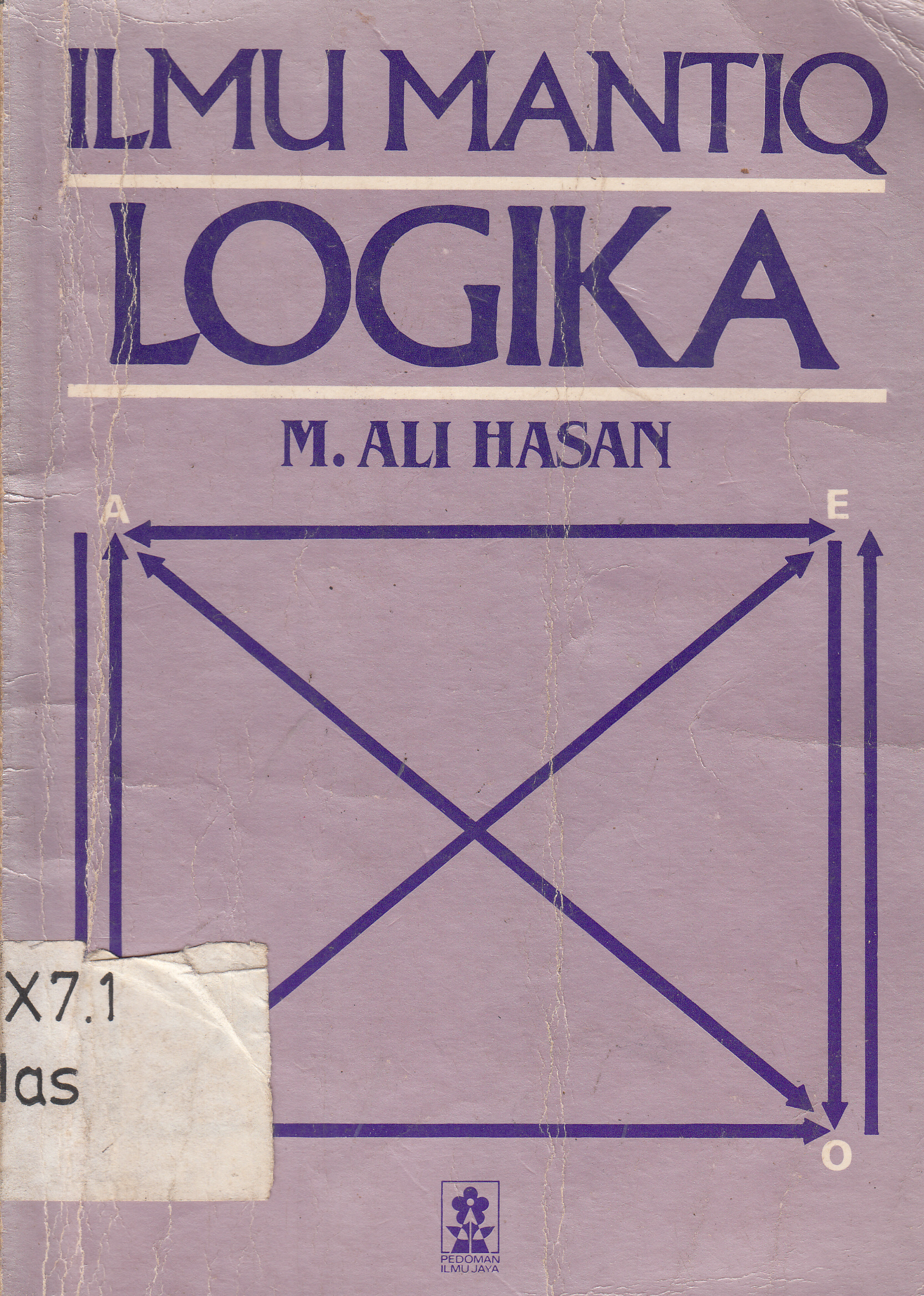 Cover Ilmu mantiq logika / M. Ali Hasan
