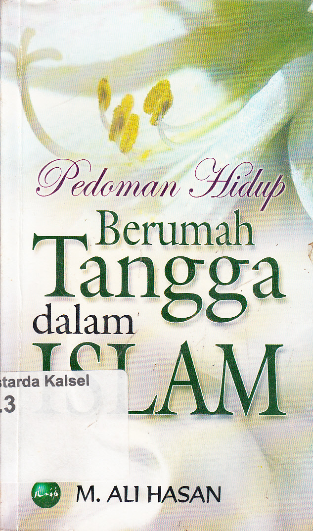 Cover Pedoman hidup berumah tangga dalam Islam / M. Ali Hasan