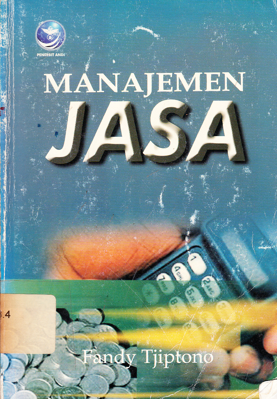 Cover Manajemen jasa / Fandy Tjiptono