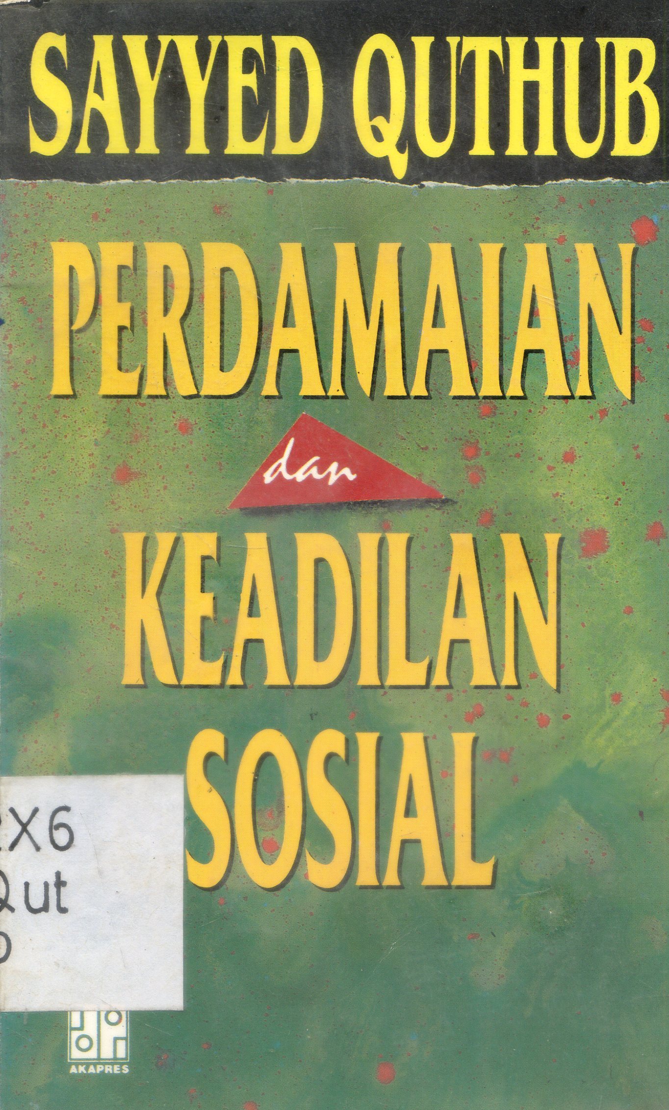 Cover Perdamaian dan keadilan sosial