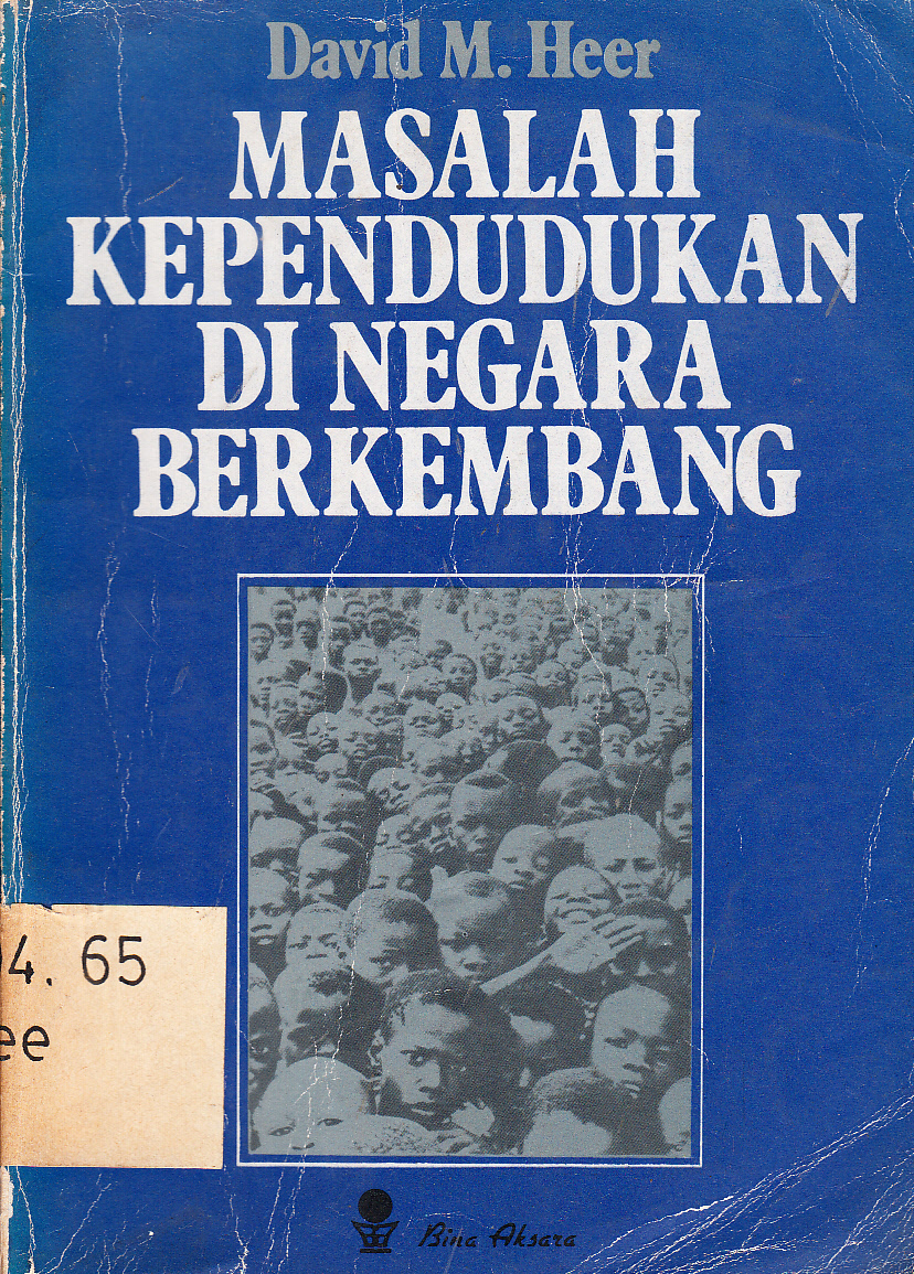 Cover Masalah kependudukan di negara berkembang / David M. Heer ; penyadur, R.G. Kartasapoetra, G. Kartasapoetra