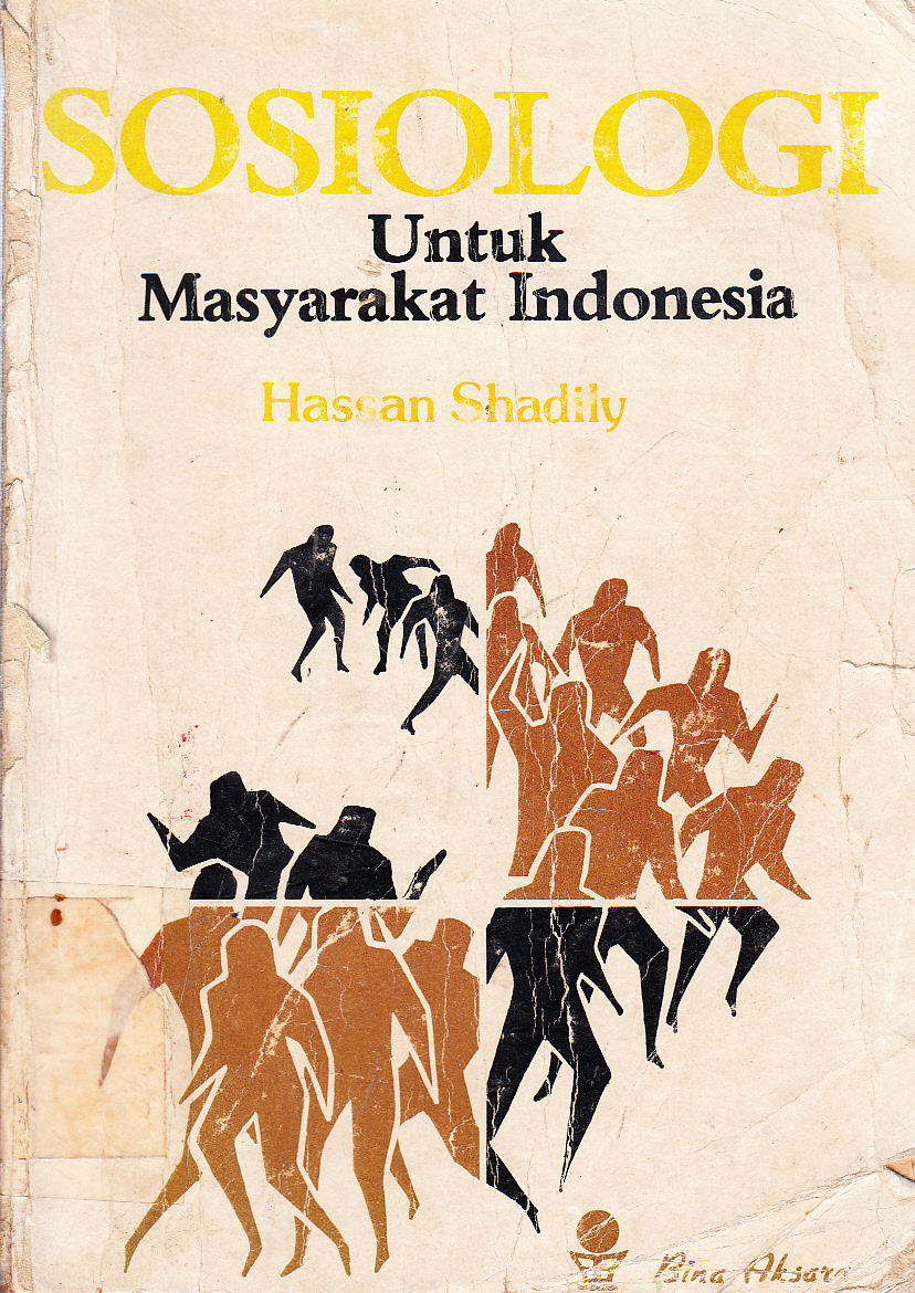 Cover Sosiologi untuk Masyarakat Indonesia / Hassan Shadily