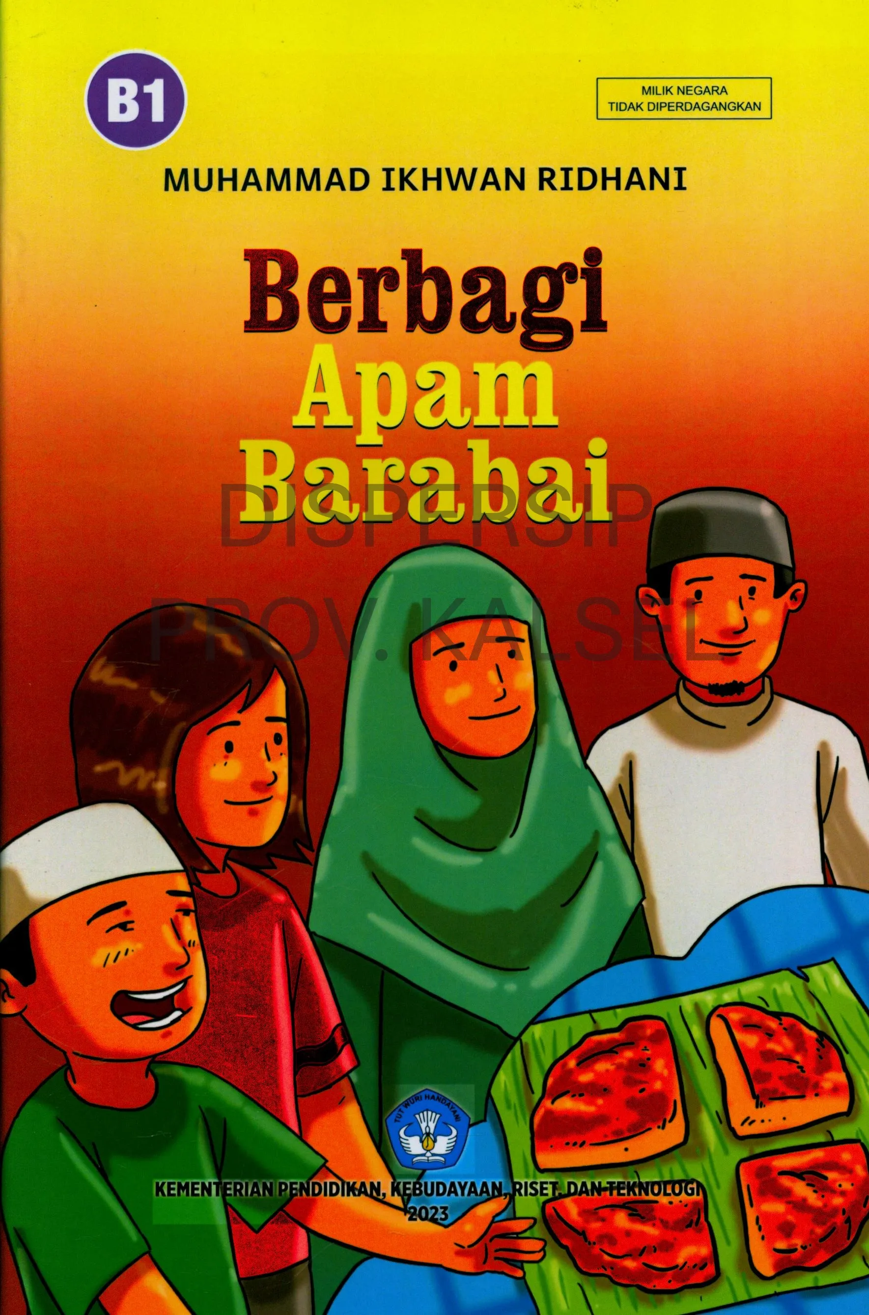 Cover Berbagi apam barabai / Muhammad Ikhwan Ridhani