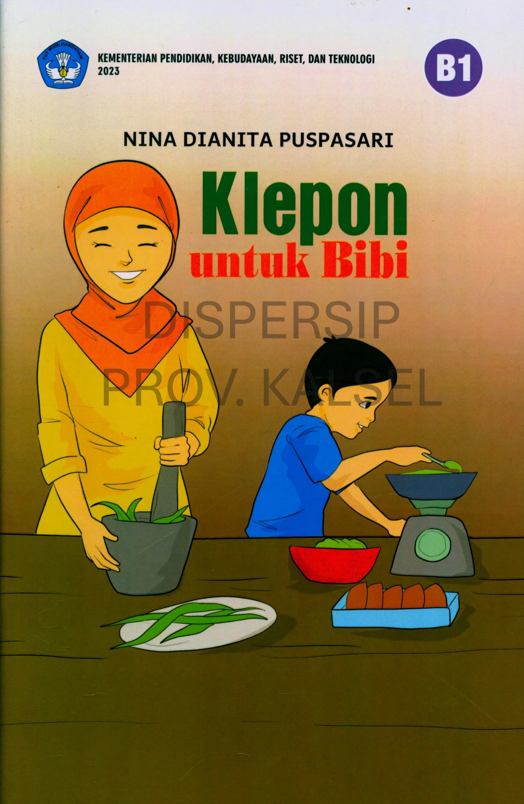 Cover Klepon untuk bibi / Nina Dianita Puspasari