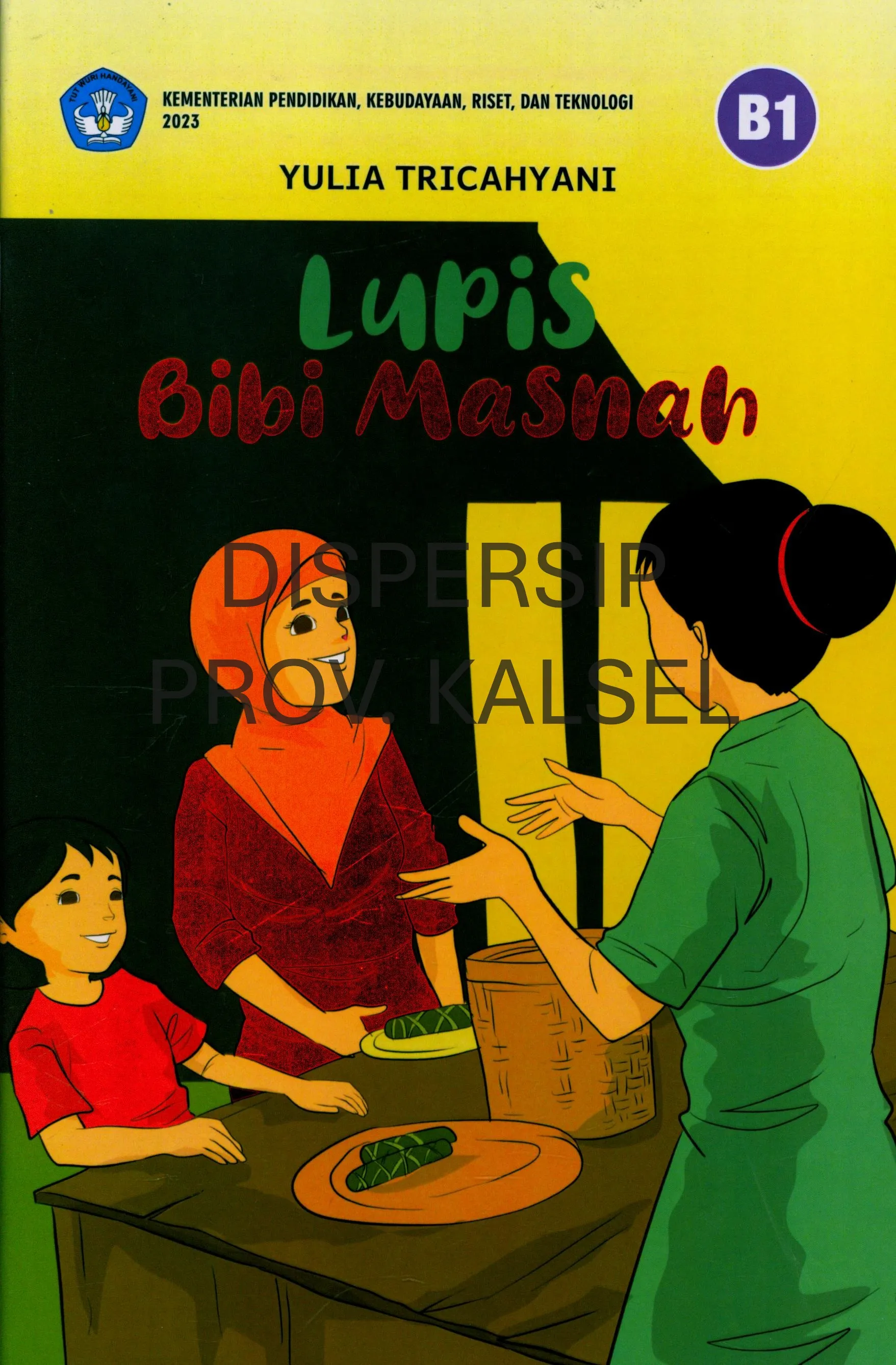 Cover Lupis bibi masnah / Yulia Tricahyani