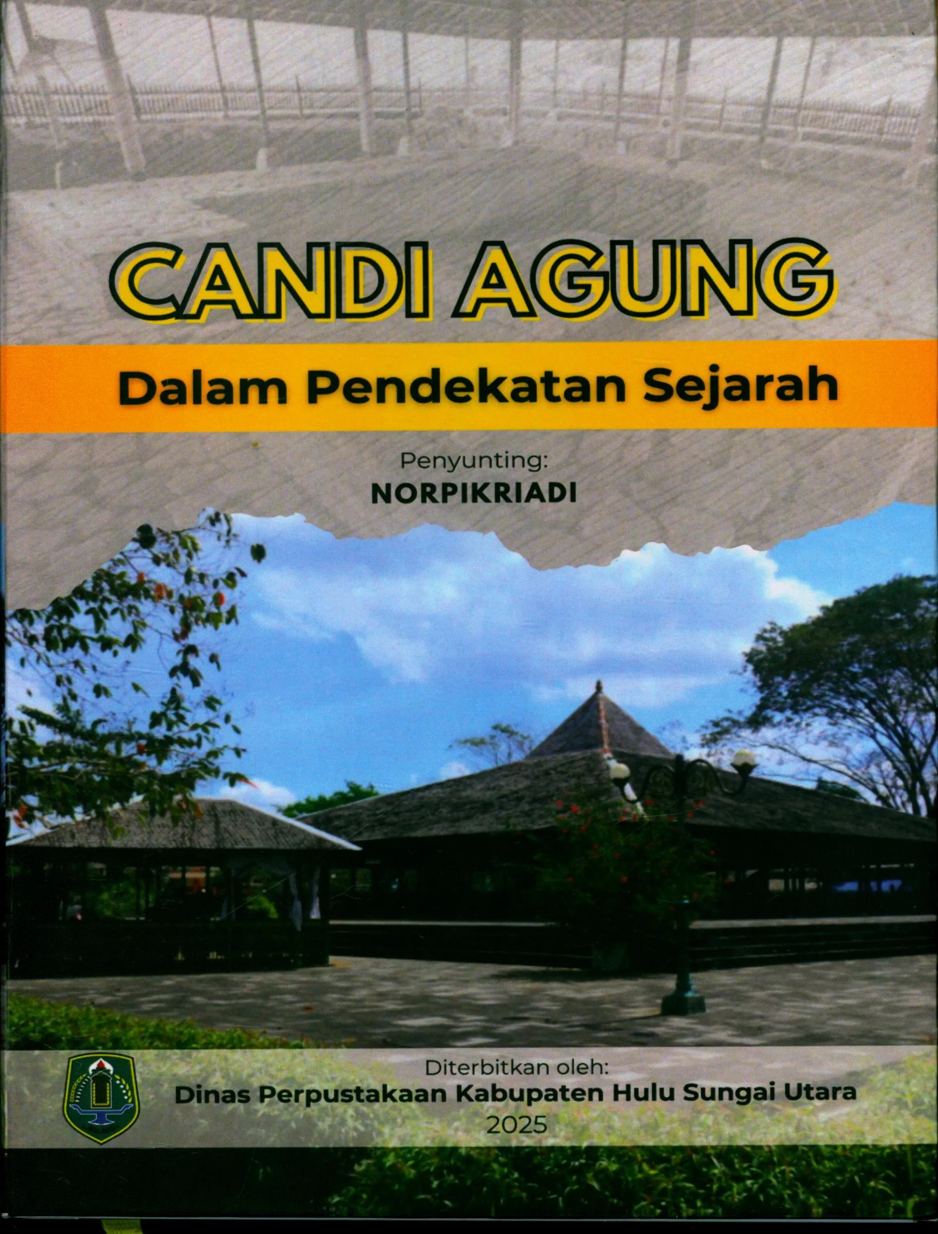 Cover Candi agung dalam pendekatan sejarah