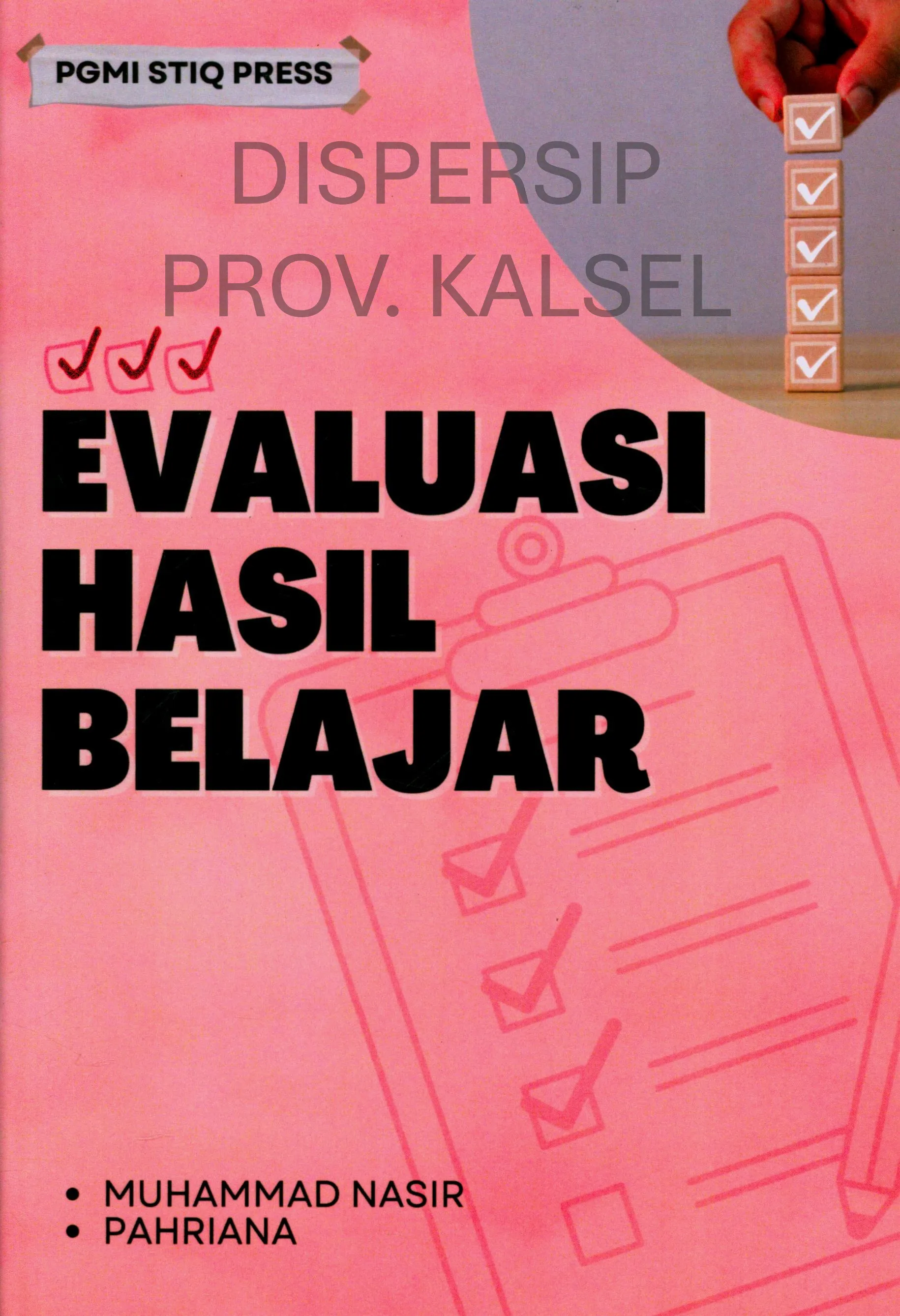 Cover Evaluasi hasil belajar / Muhammad Nasir