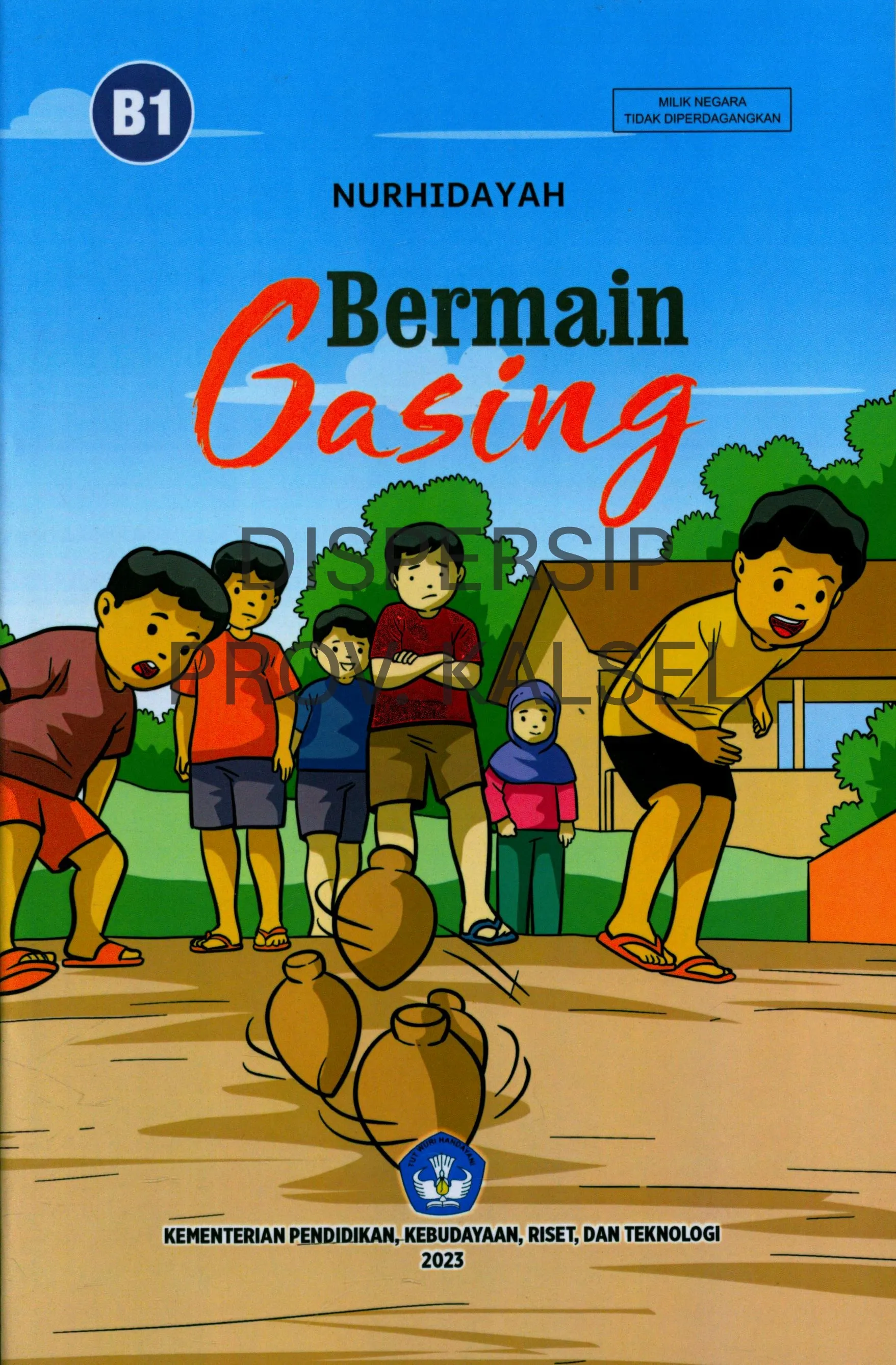 Cover Bermain gasing / Nurhidayah