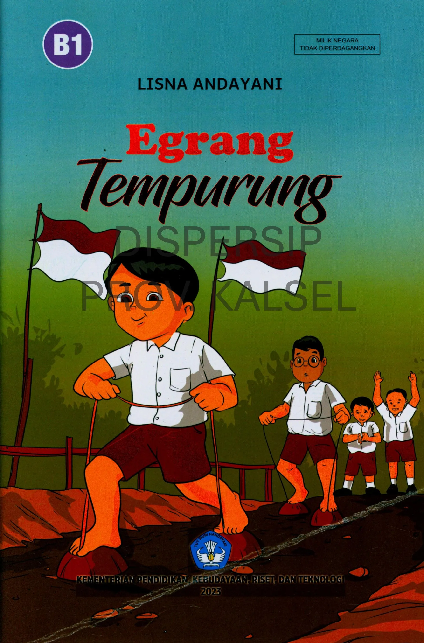 Cover Egrang tempurung / Lisna Andayani