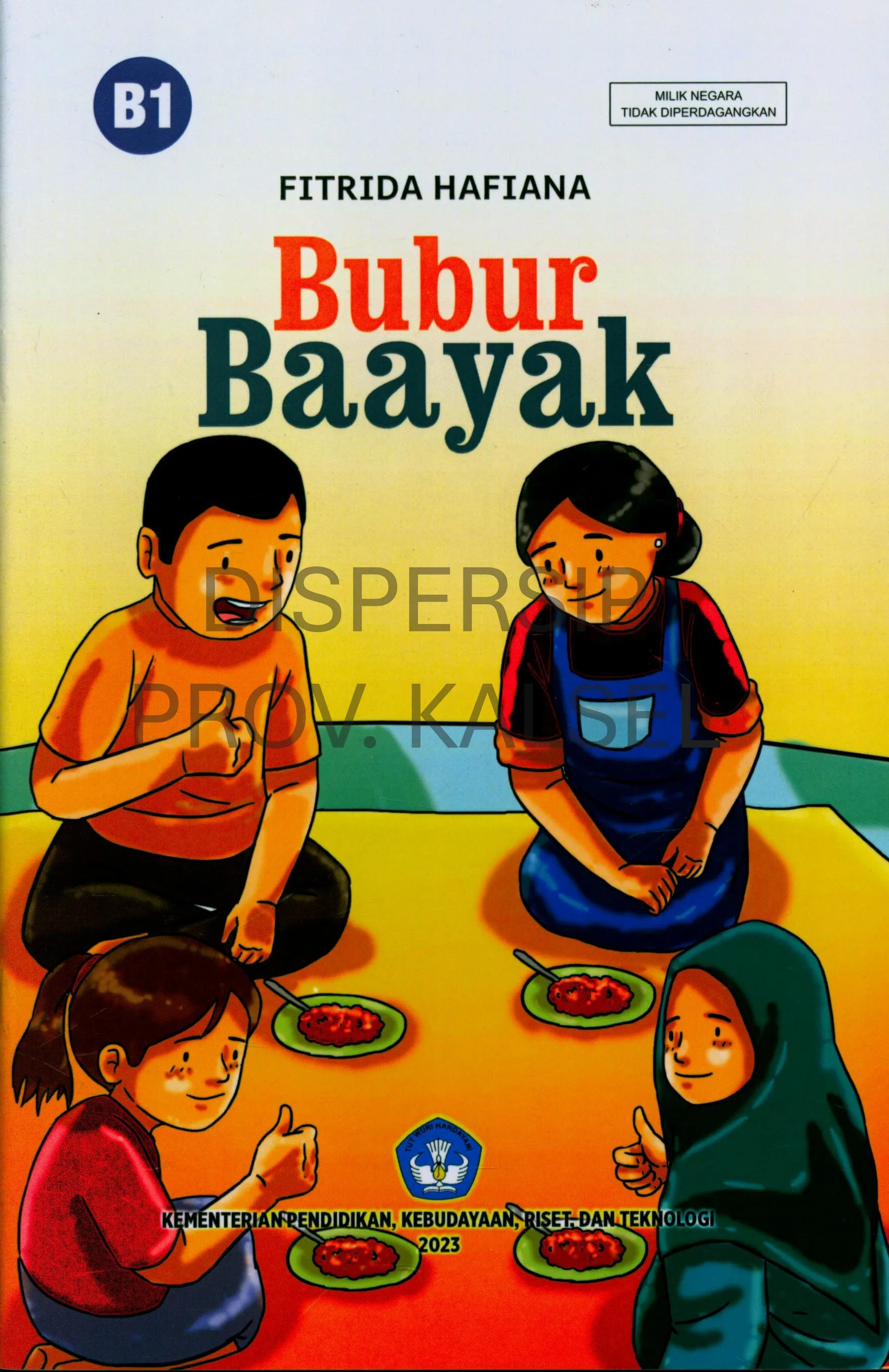 Cover Bubur baayak / Fitrida Hafiana