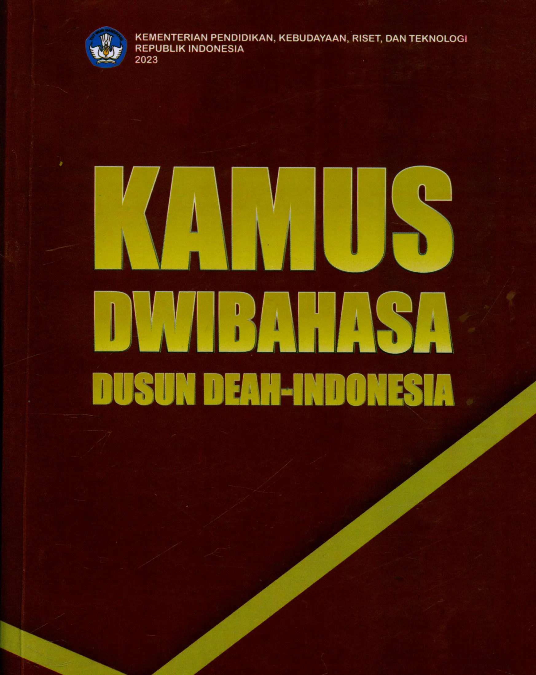Cover Kamus dwibahasa dusun deah-indonesia