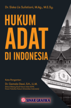 Cover Hukum Adat di Indonesia