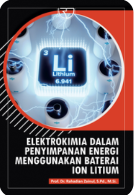 Cover Elektrokimia dalam Penyimpanan Energi Menggunakan Baterai Ion Litium