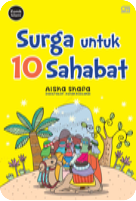 Cover Surga untuk 10 Sahabat