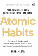 Cover Atomic Habits: Perubahan Kecil yang memberikan hasil luar biasa