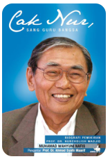 Cover Cak Nur, Sang Guru Bangsa