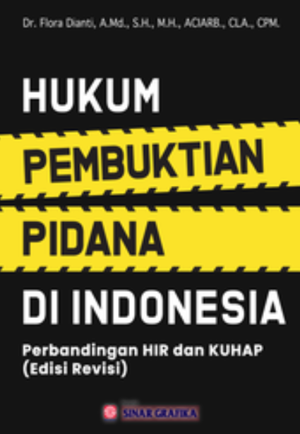 Cover Hukum Pembuktian Pidana di Indonesia