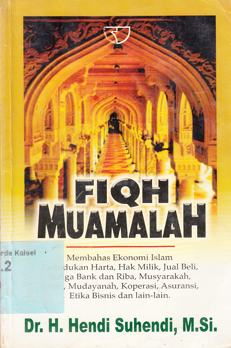 Cover Fiqh Muamalah / H. Hendi Suhendi
