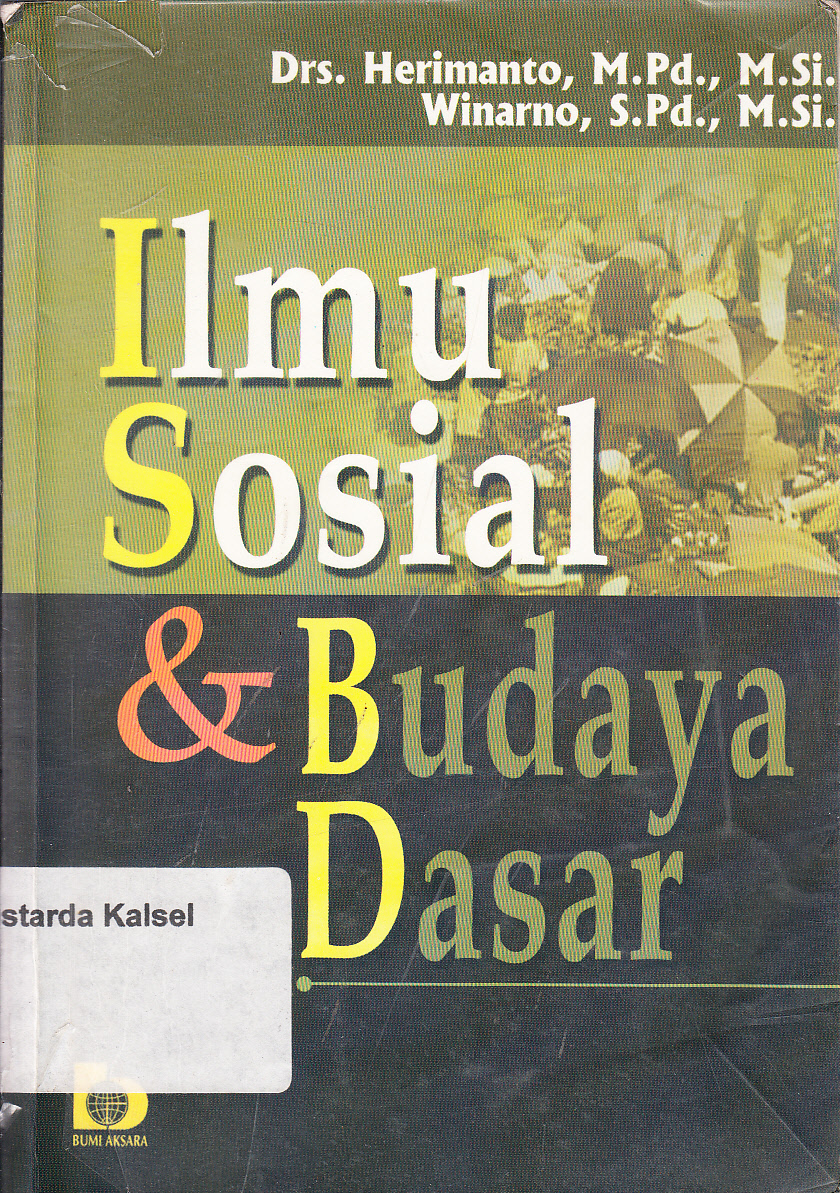Cover Ilmu sosial dan budaya dasar / Herimanto, Winarno