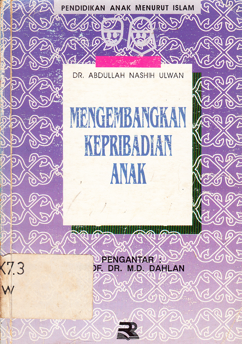 Cover Mengembangkan Kepribadian Anak Belita