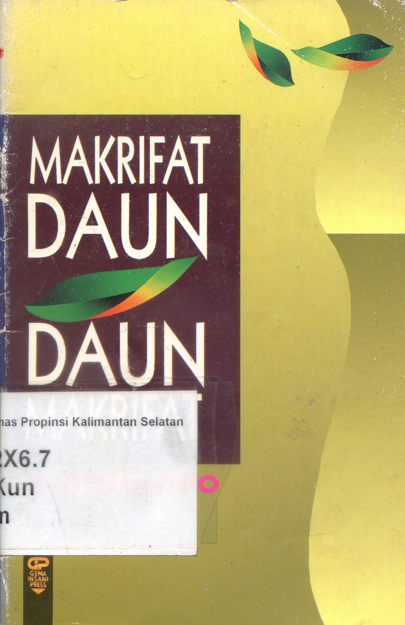 Cover Makrifat daun daun makrifat / Kuntowijoyo