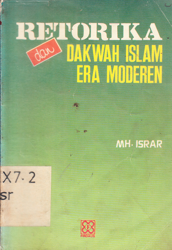 Cover Retorika dan dakwah Islam era modern / M.H. Israr