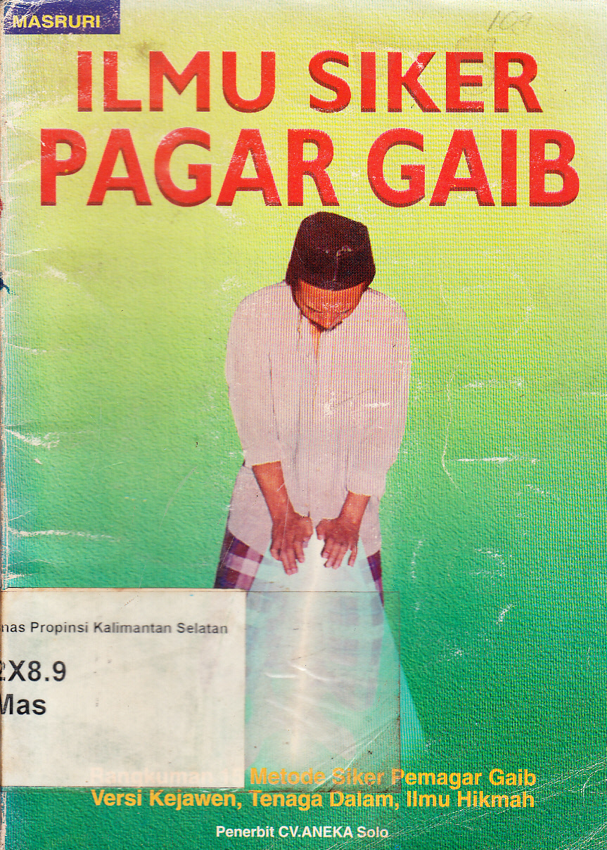 Cover Ilmu siker pagar gaib / Masruri