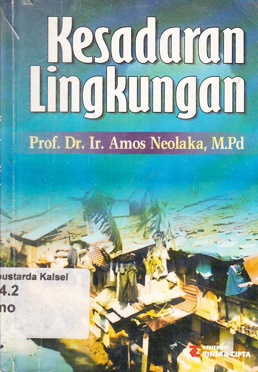 Cover Kesadaran Lingkungan / Amos Neolaka