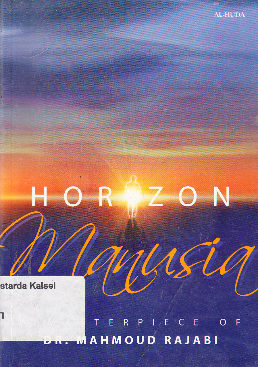 Cover Horizon manusia / Mahmud Rajabi ; penerjemah, Yusuf Anas ; penyunting, Dede Azwar
