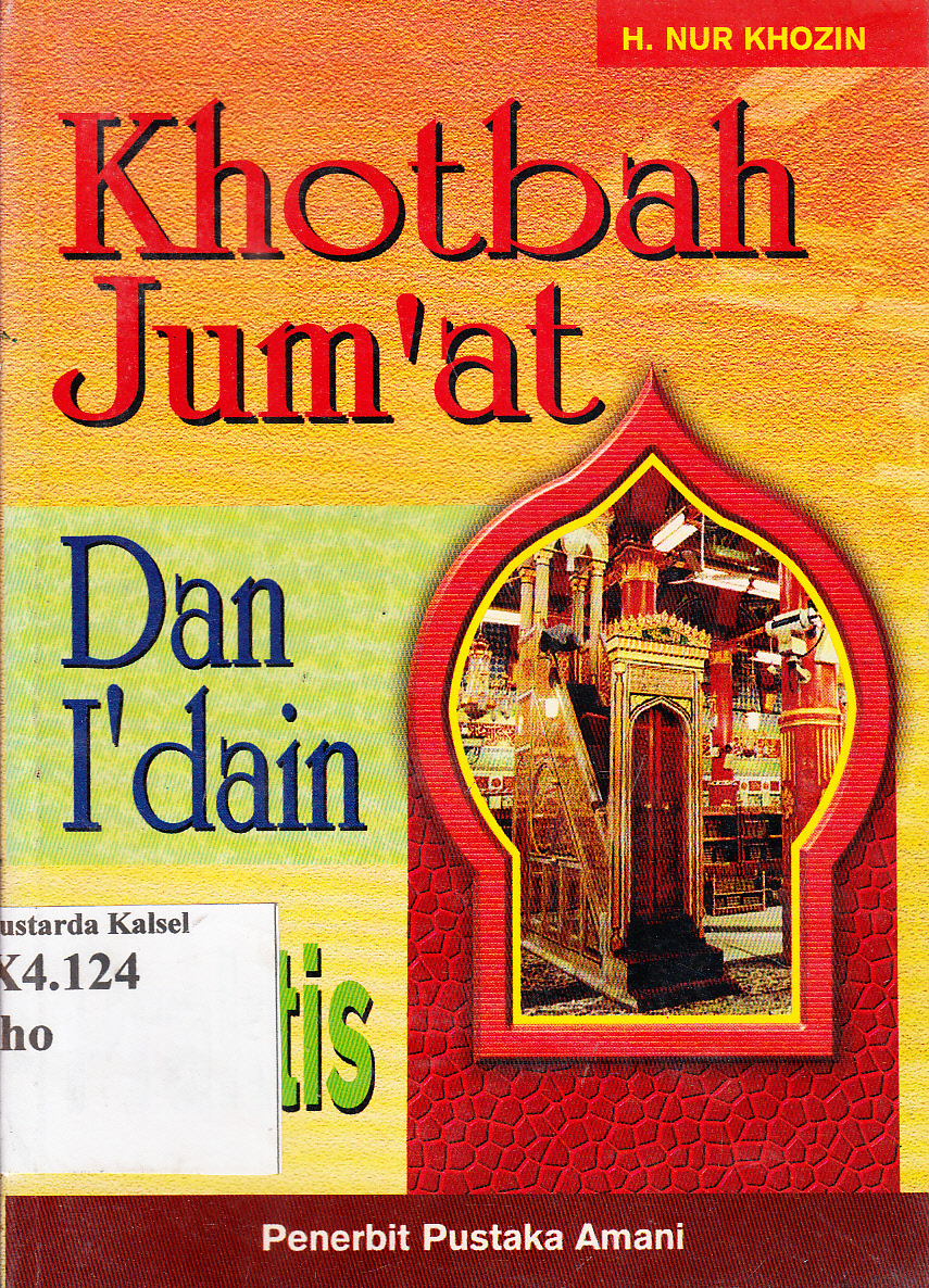 Cover Khotbah Jum'at dan I'dain (praktis) / H. Nur Khozin