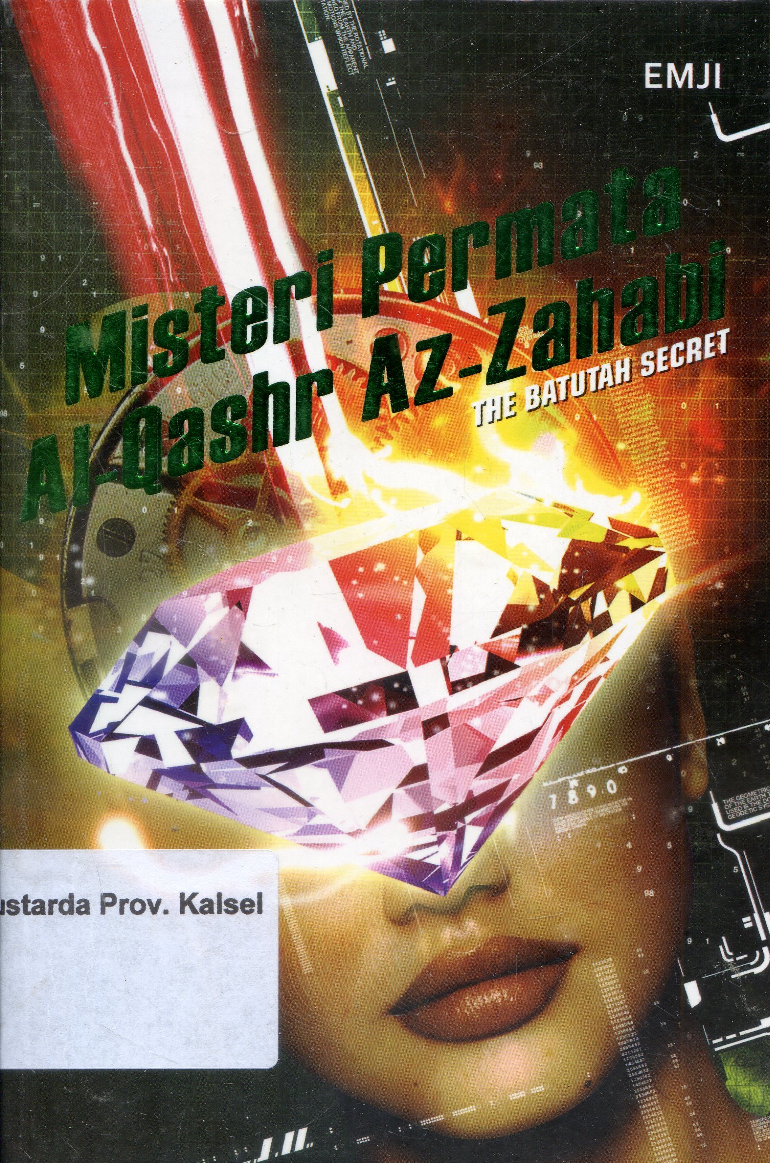Cover Misteri Permata Al-Qashr Az-Zahabi :  The Batutah Secret / Emji