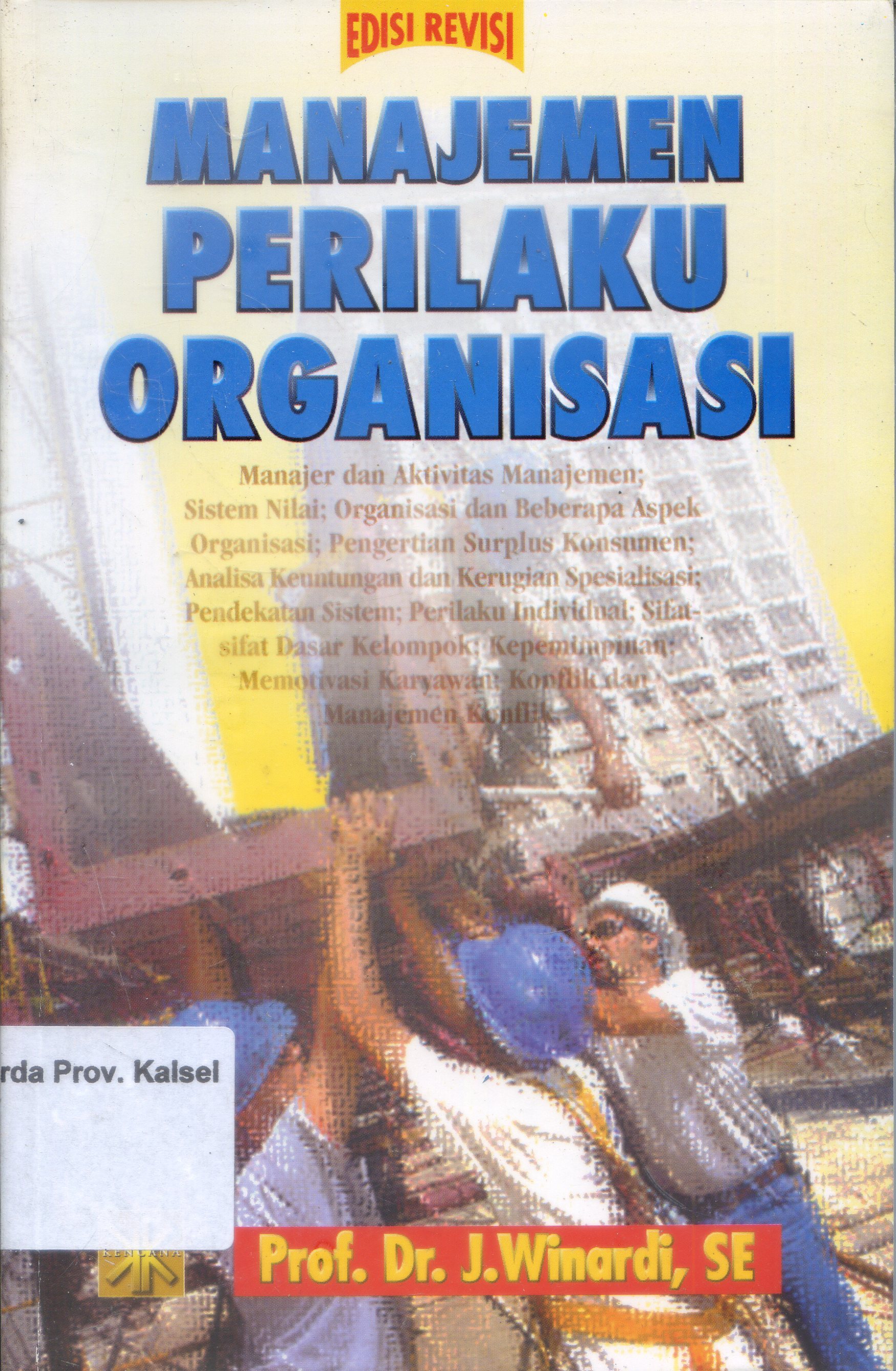 Cover Manajemen Perilaku Organisasi / Winardi