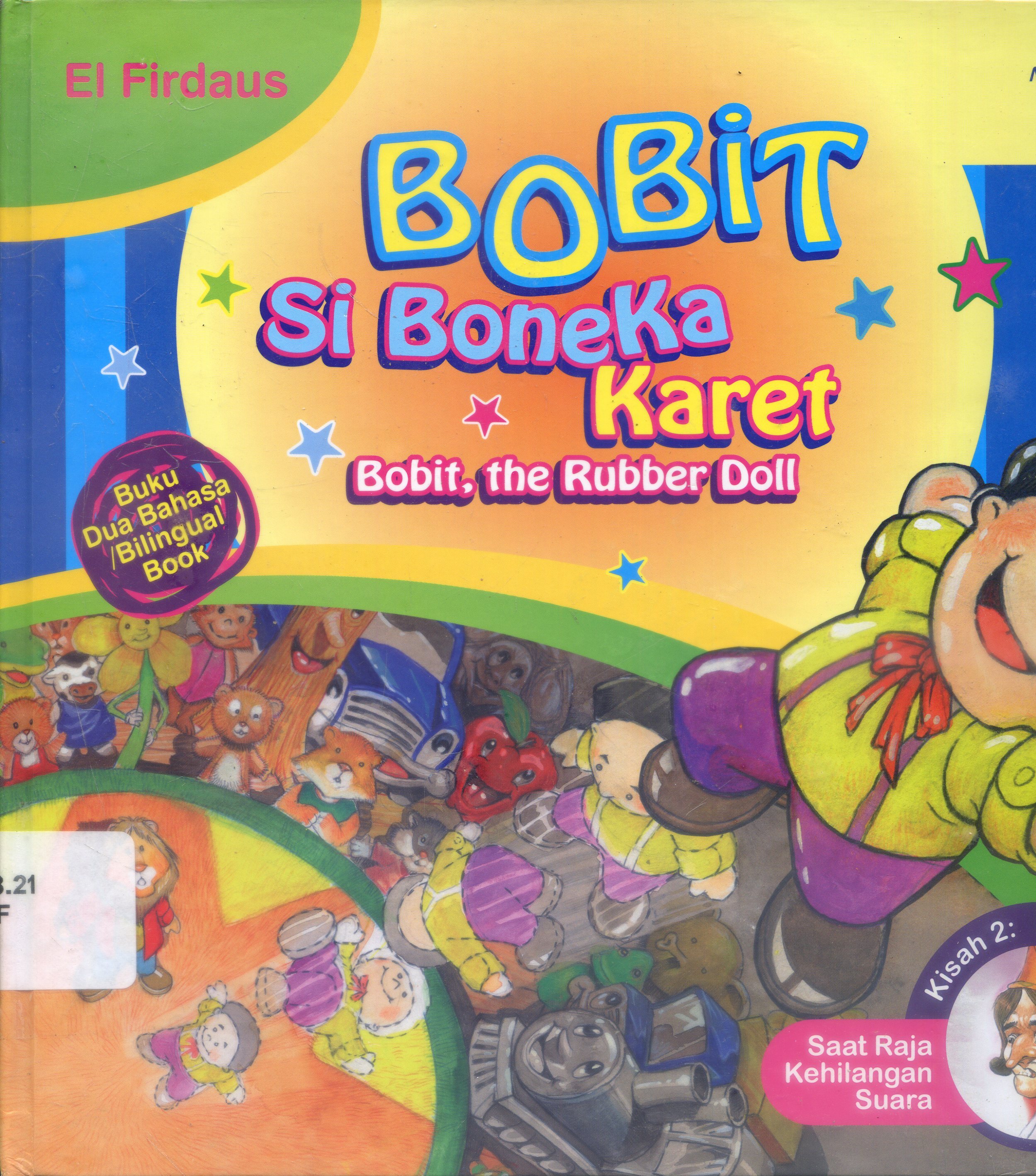 Cover bobit si boneka karet / El firdaus; Editor, Rani Yulianty, penerjemah, Ary Nilandari