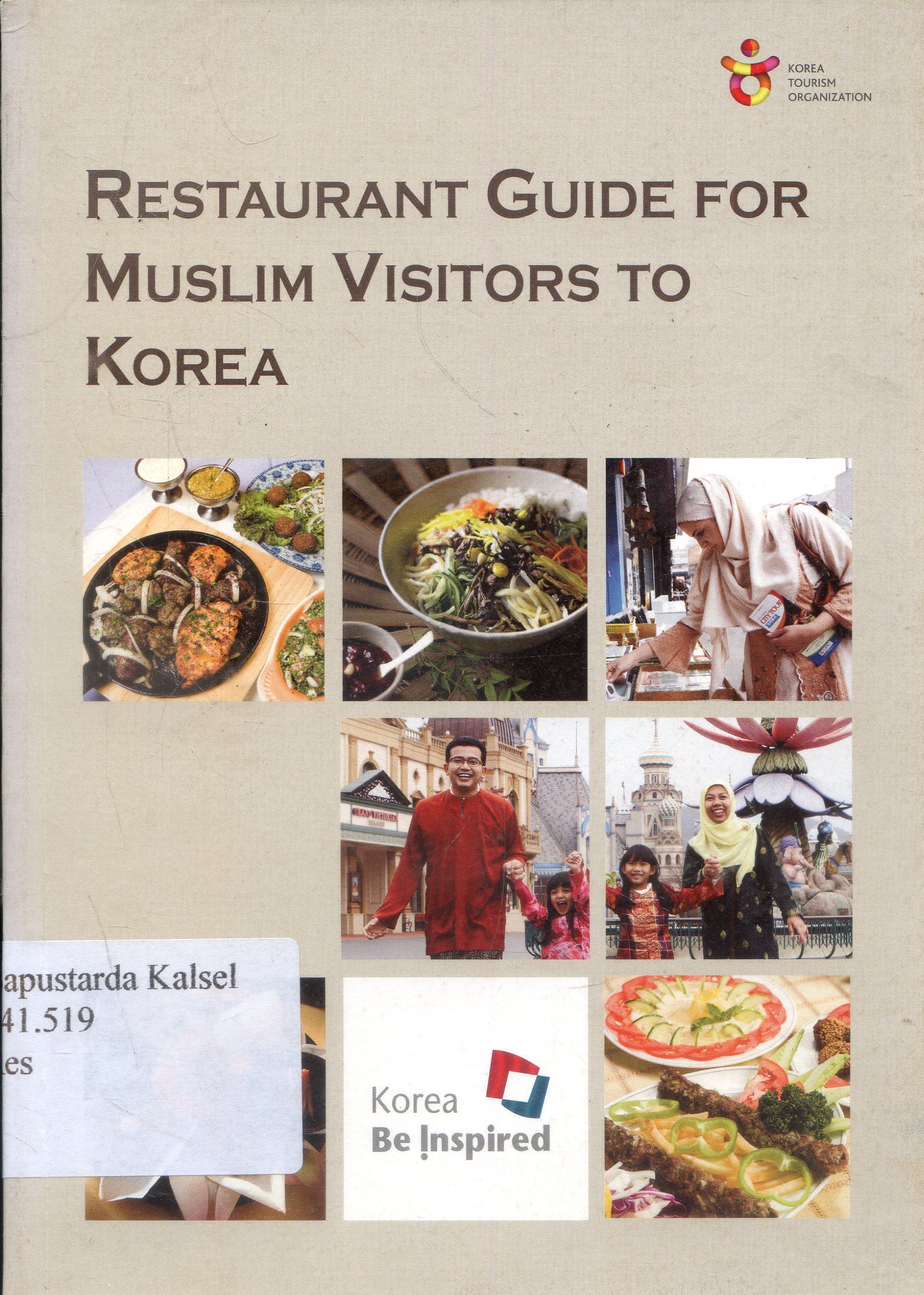 Cover Restaurant Guide For Muslim Visitors To korea / Kementrian Luar Negeri