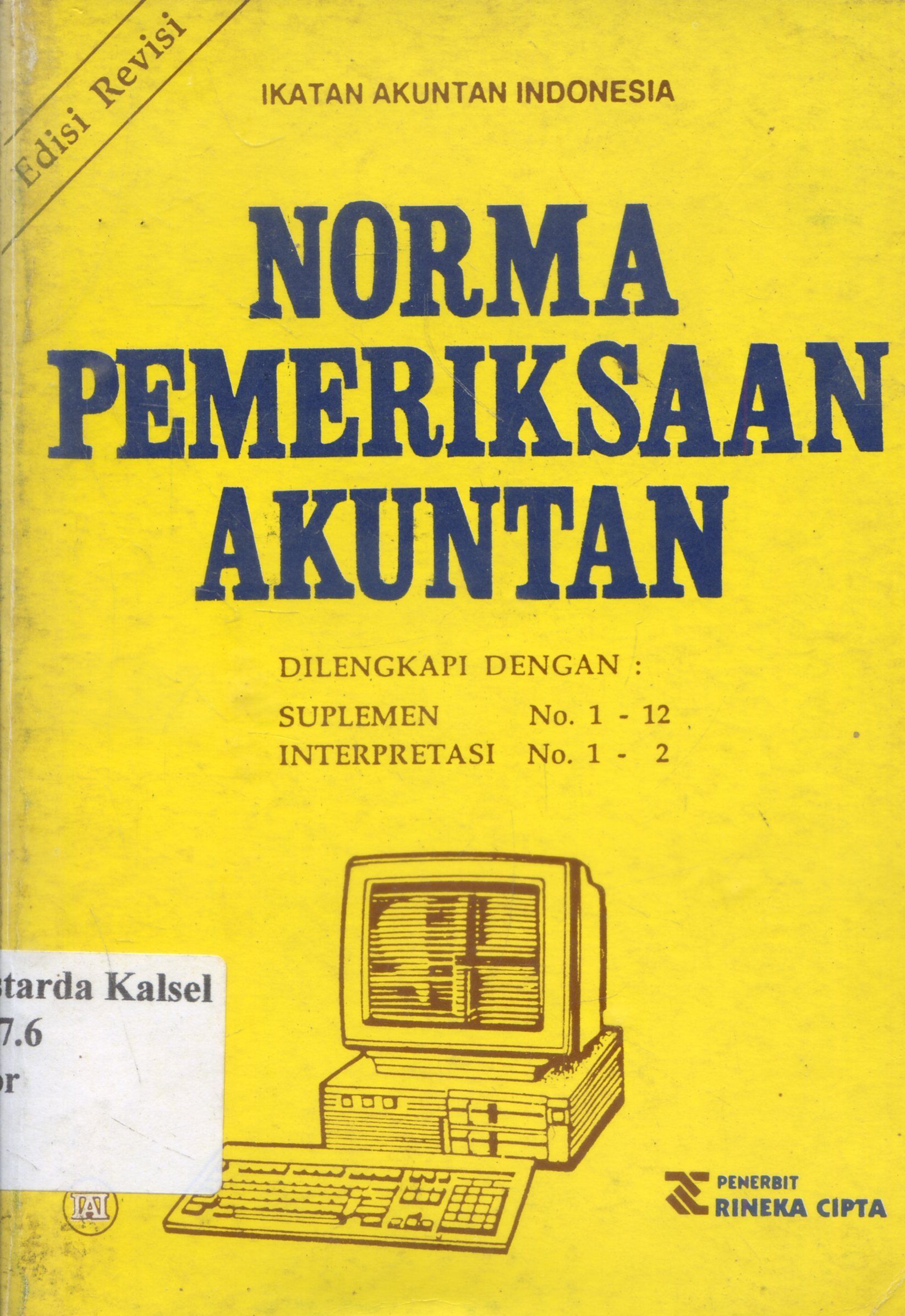 Cover Norma Pemeriksaan Akuntan / Tim Penulis