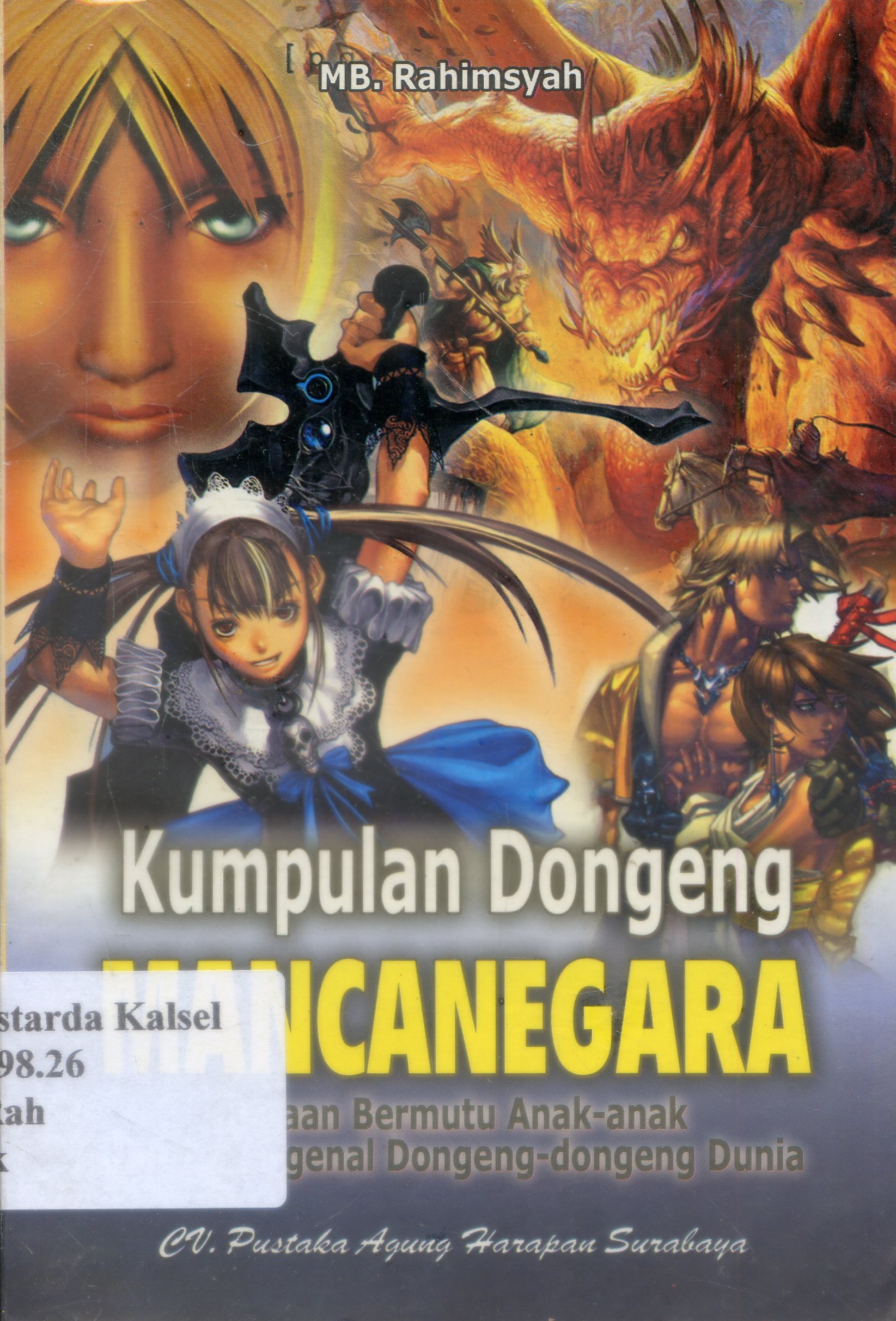 Cover Kumpulan dongeng mancanegara/ Rahimsah