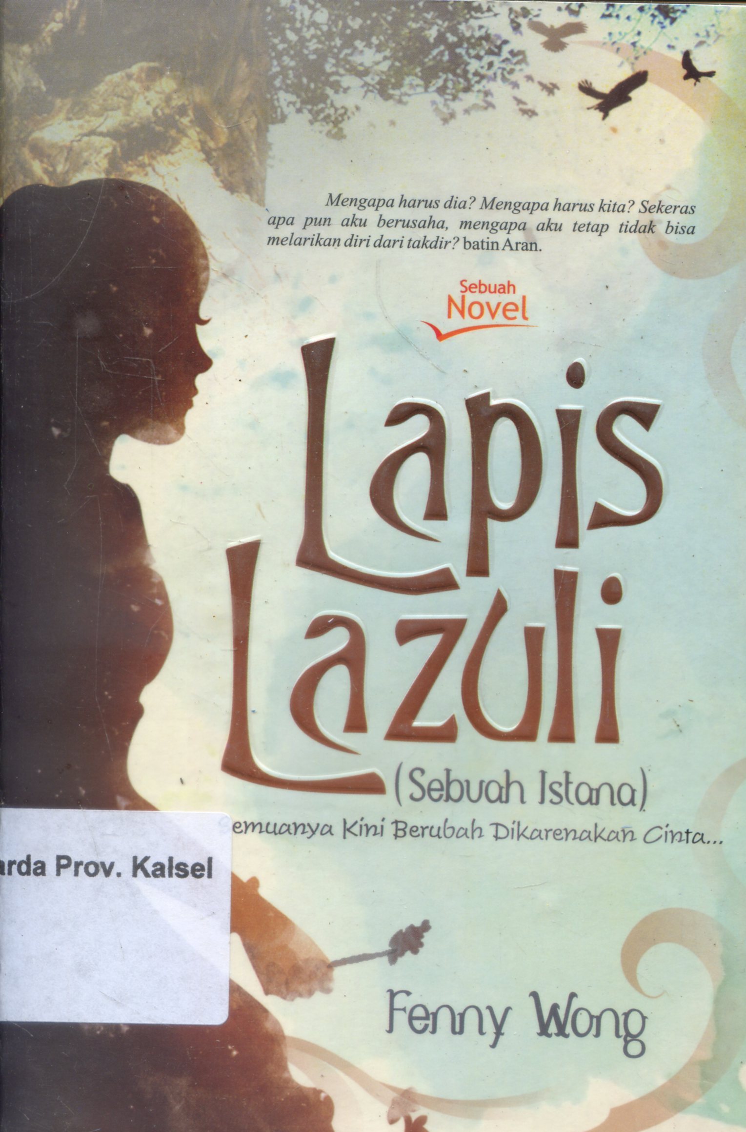 Cover Lapis Lazuli : Sebuah istana, / Fanny wong ; Editor, Nisa