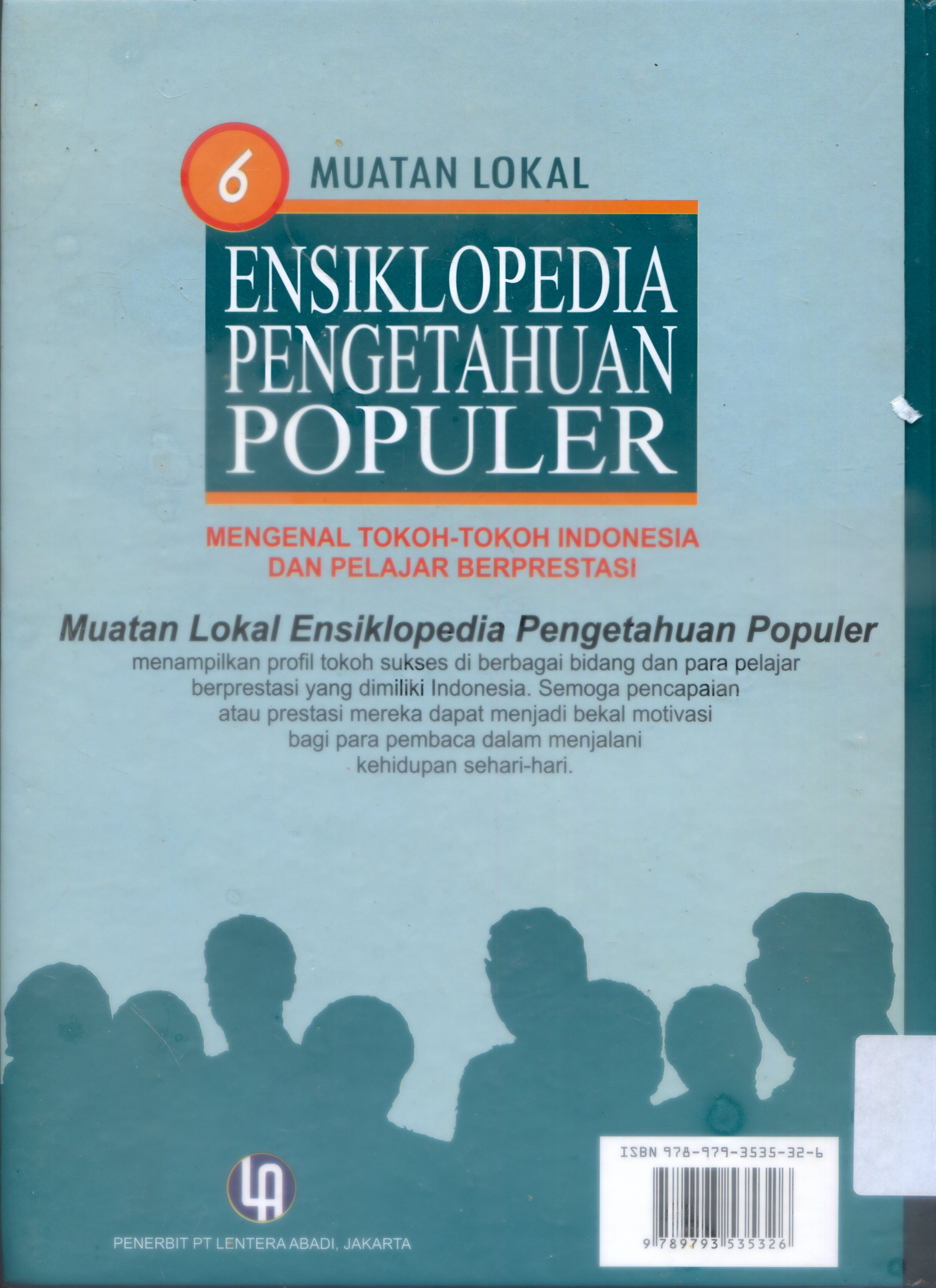 Cover Ensiklopedia Pengetahuan Populer / EDitor, Jennifer Justice