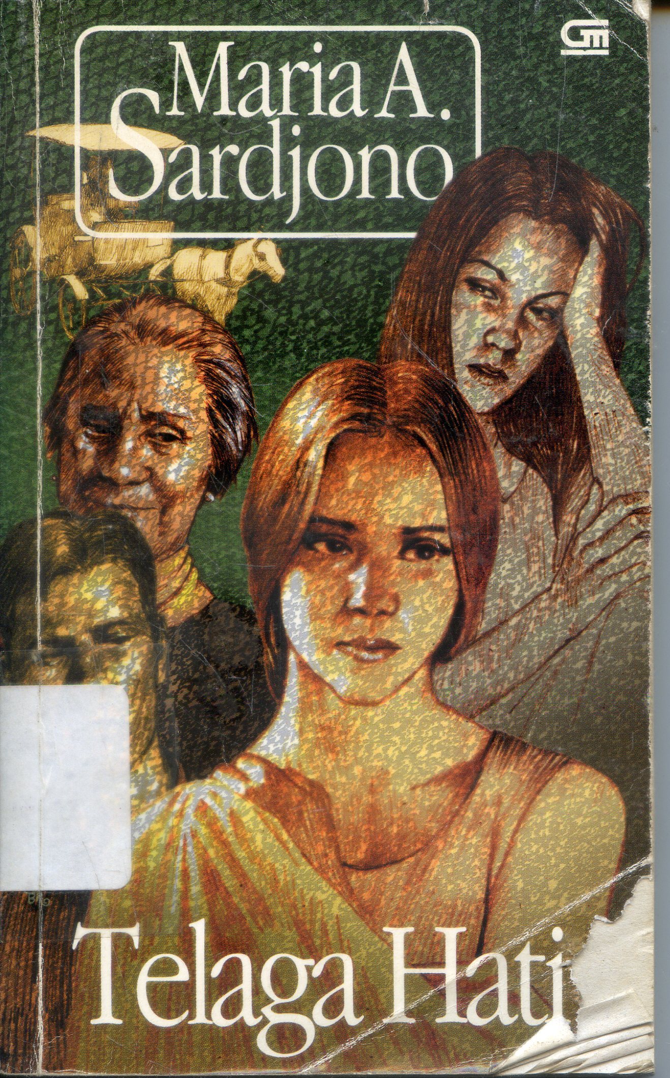 Cover Telaga Hati / Maria A. Sardjono