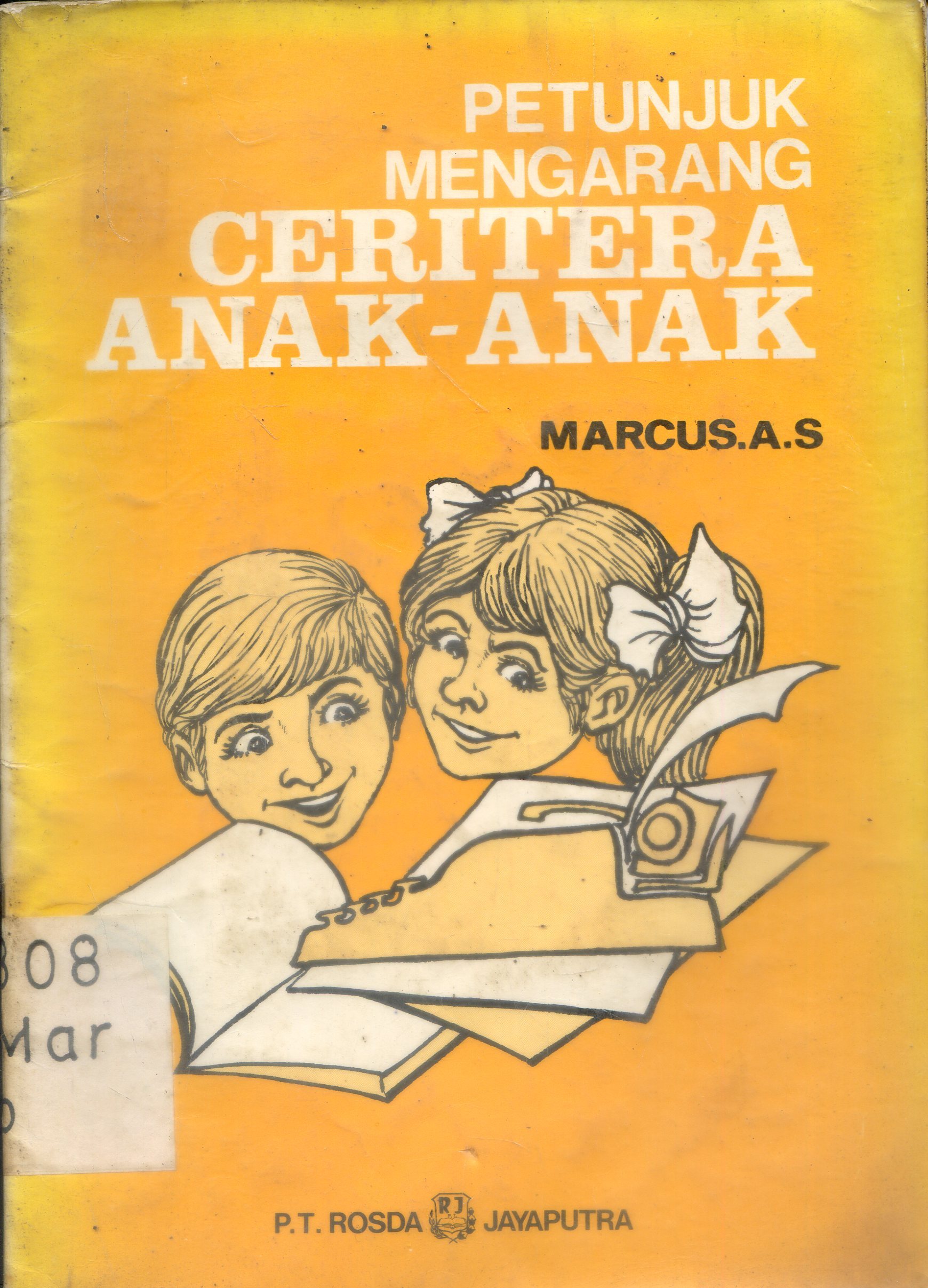 Cover Petunjuk Mengarang Cerita Anak-anak / Marcus