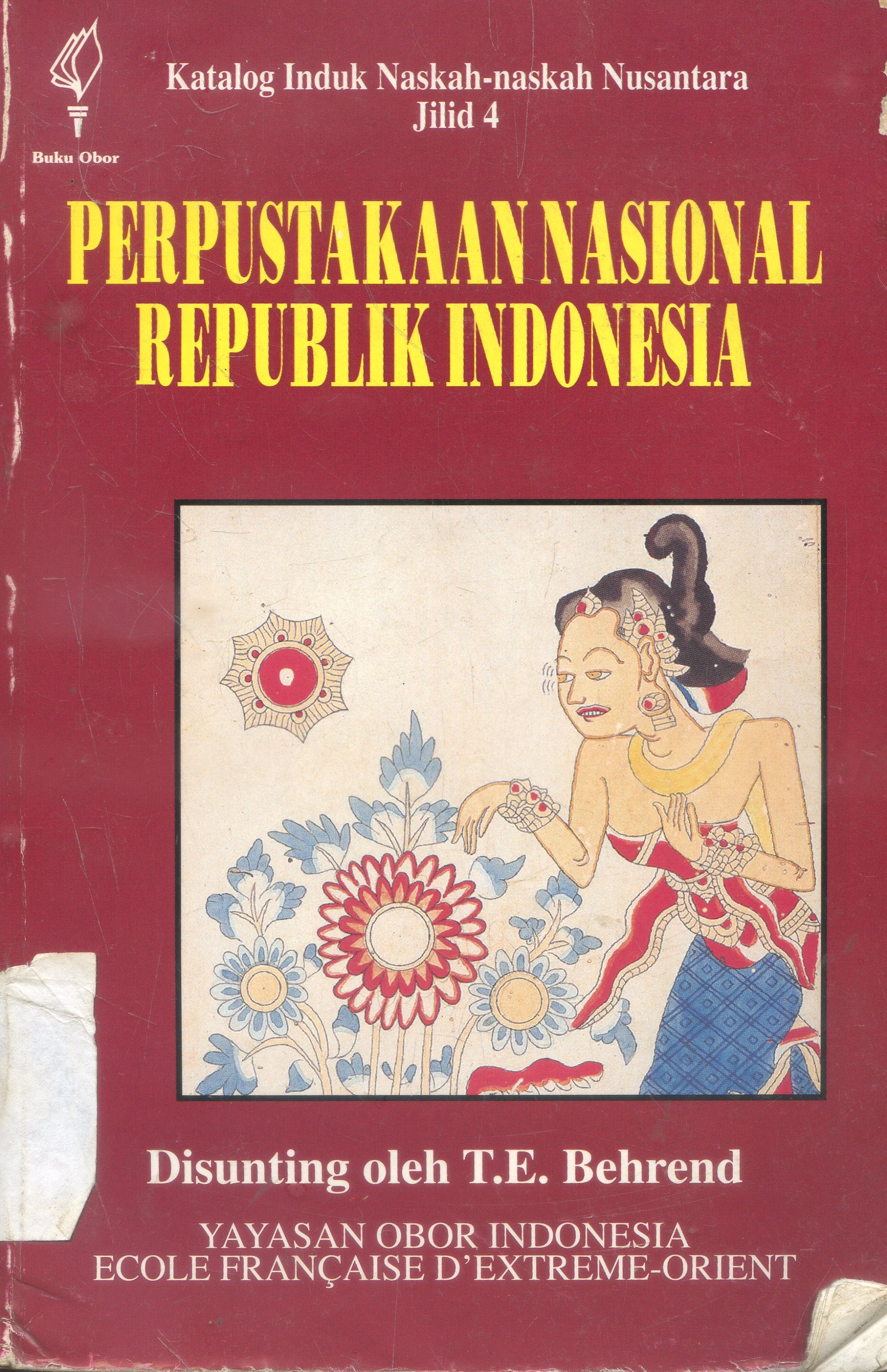 Cover Katalog Induk Naskah-naskah Nusantara Perpustakaan Nasional Republik / Editor, NIndya Noegraha