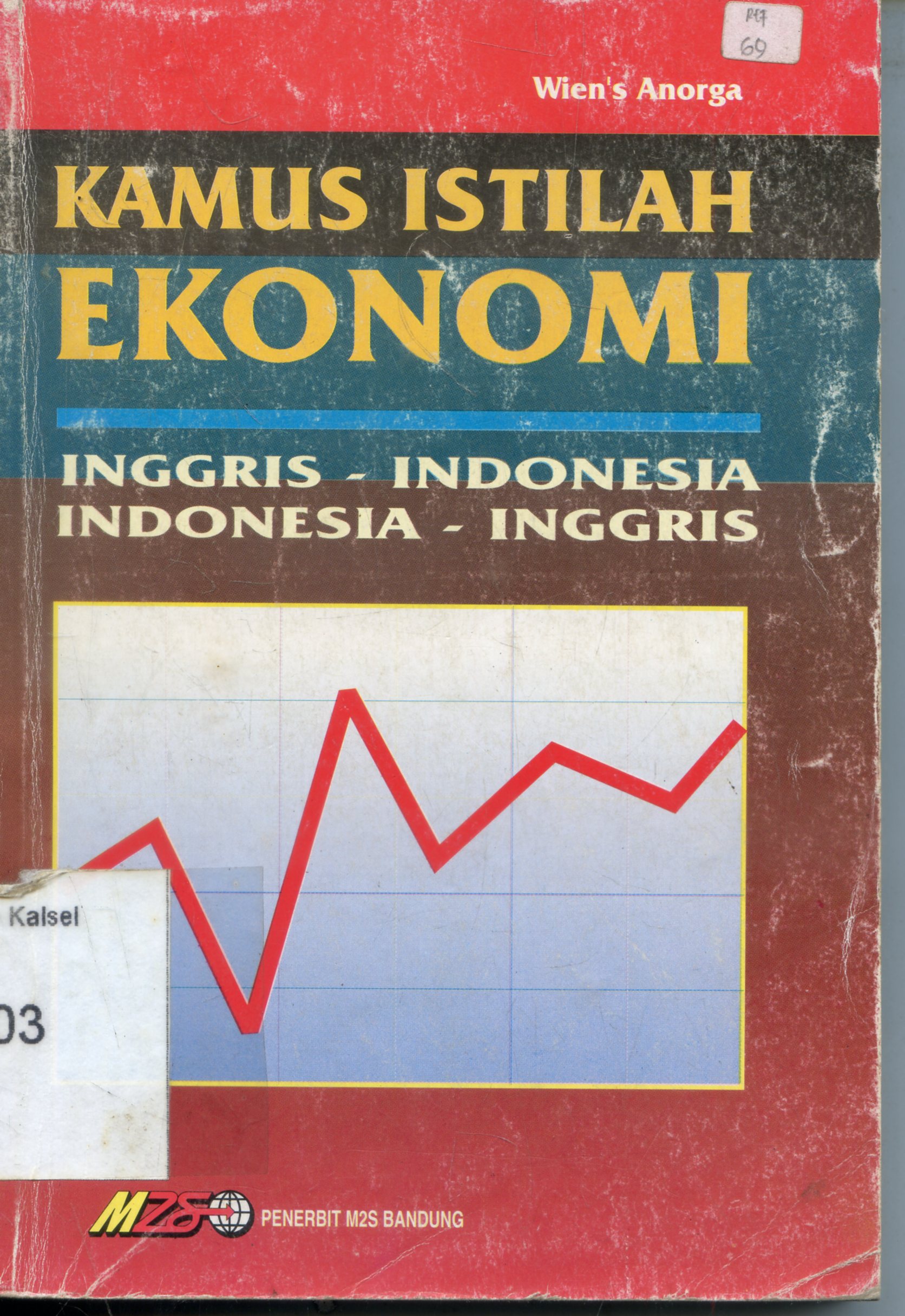 Cover Kamus Istilah Ekonomi : Inggris - Indonesia / Winardi