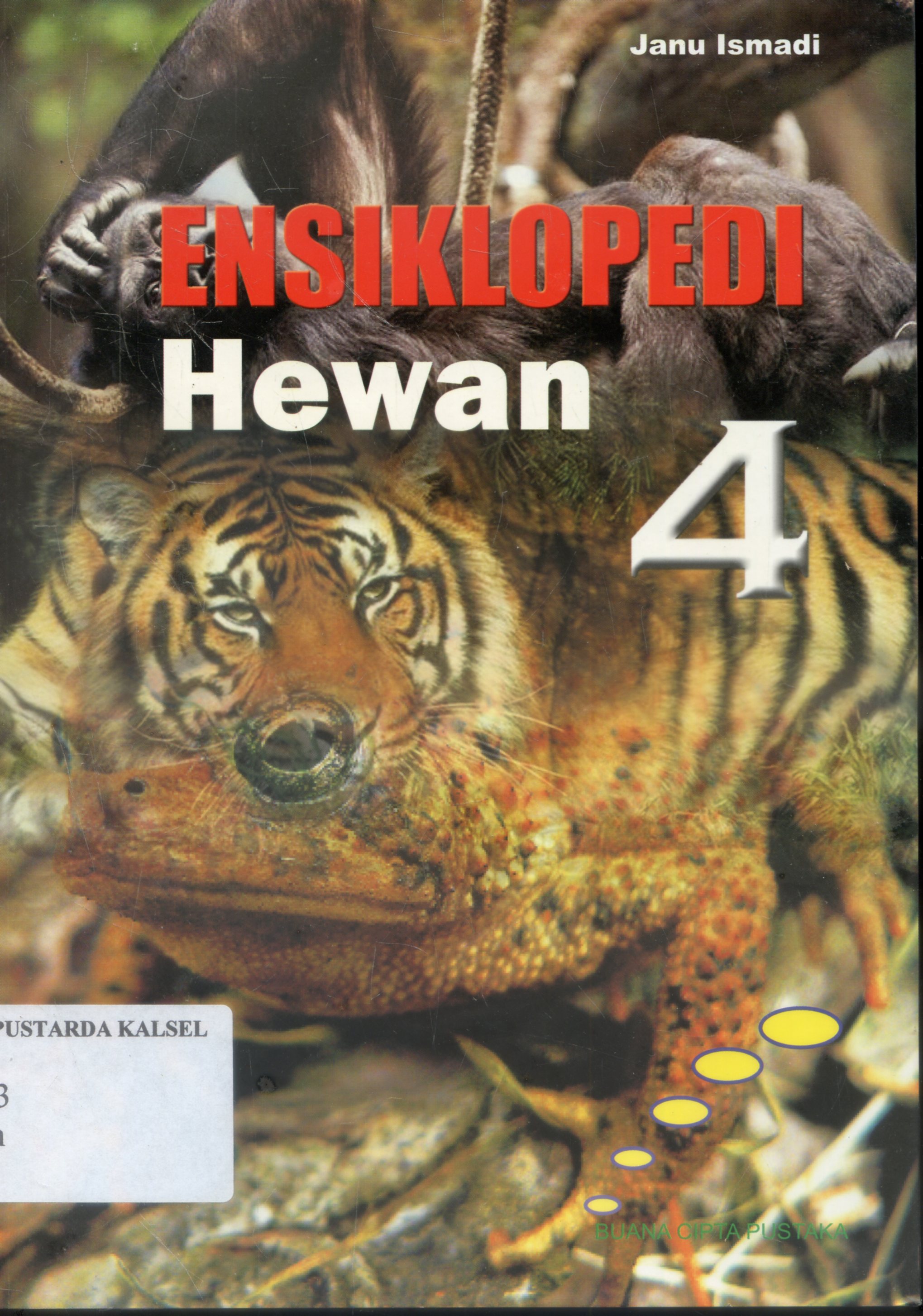Cover Ensiklopedi Hewan / Janu Ismadi