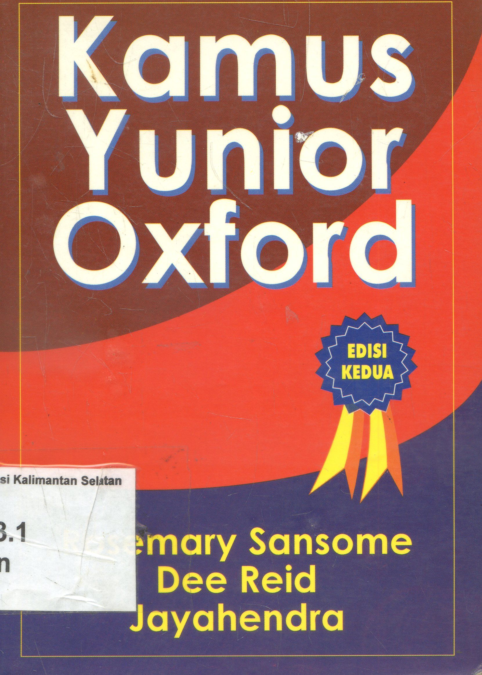 Cover KamusYunior Oxford / Rosemary sansome Dee Reid Jayahendra