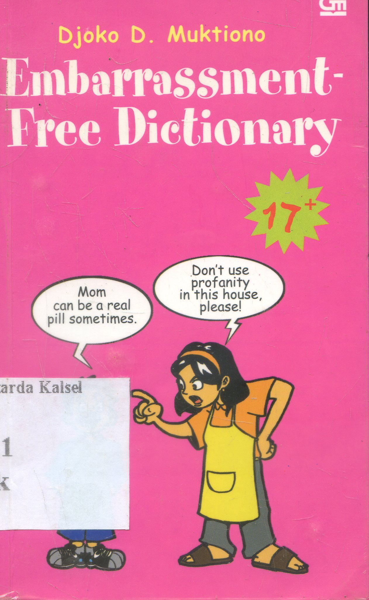 Cover Embarrassment : free Dictionary / Djoko D.Muktiono