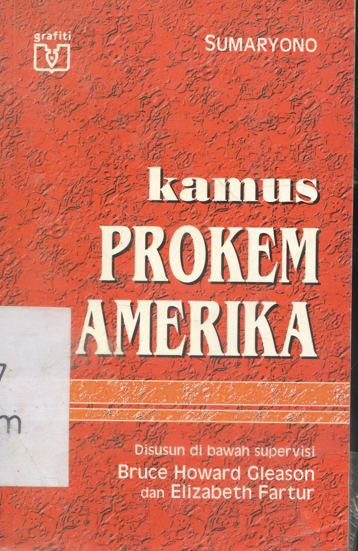 Cover Kamus Prokem Amerika / SumarYono