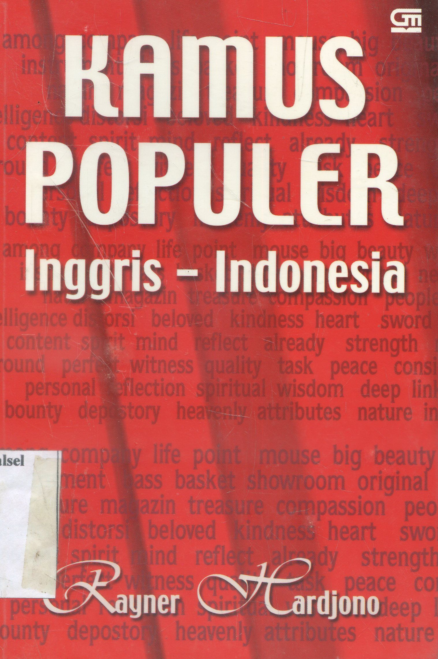Cover Kamus Populer : Inggris-Indonesia / Rayner Hardjono