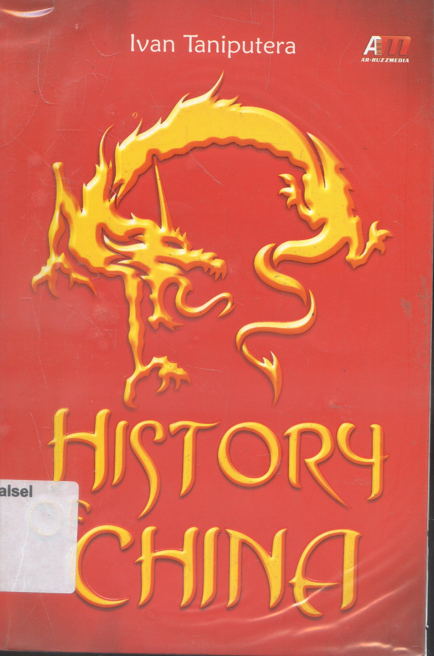 Cover History Of China / Ivan TaniPutera