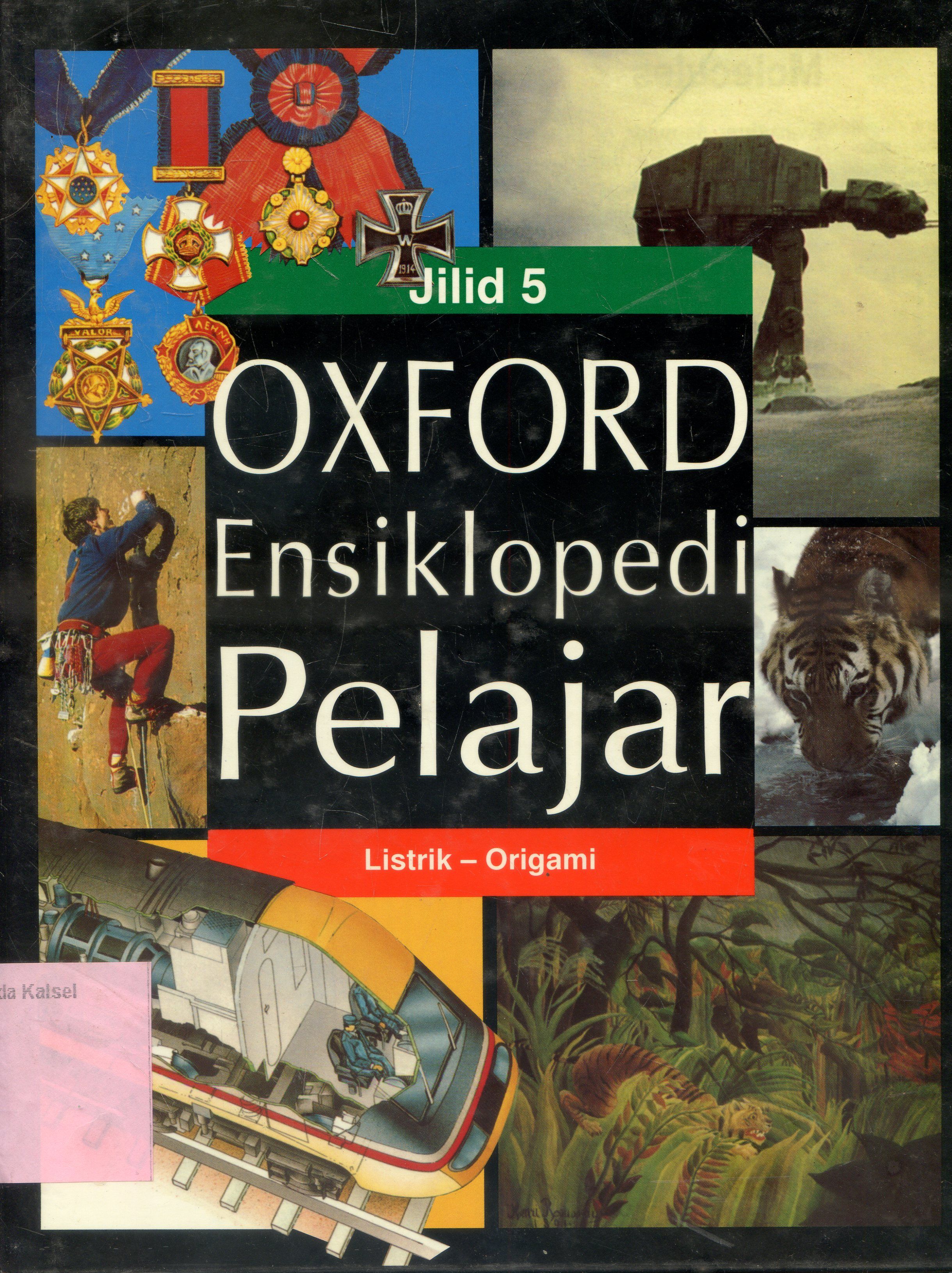 Cover Ensiklopedia Pelajar : Listrik-Origami / Williams Collins Sons ; penyunting, Mary Worrall