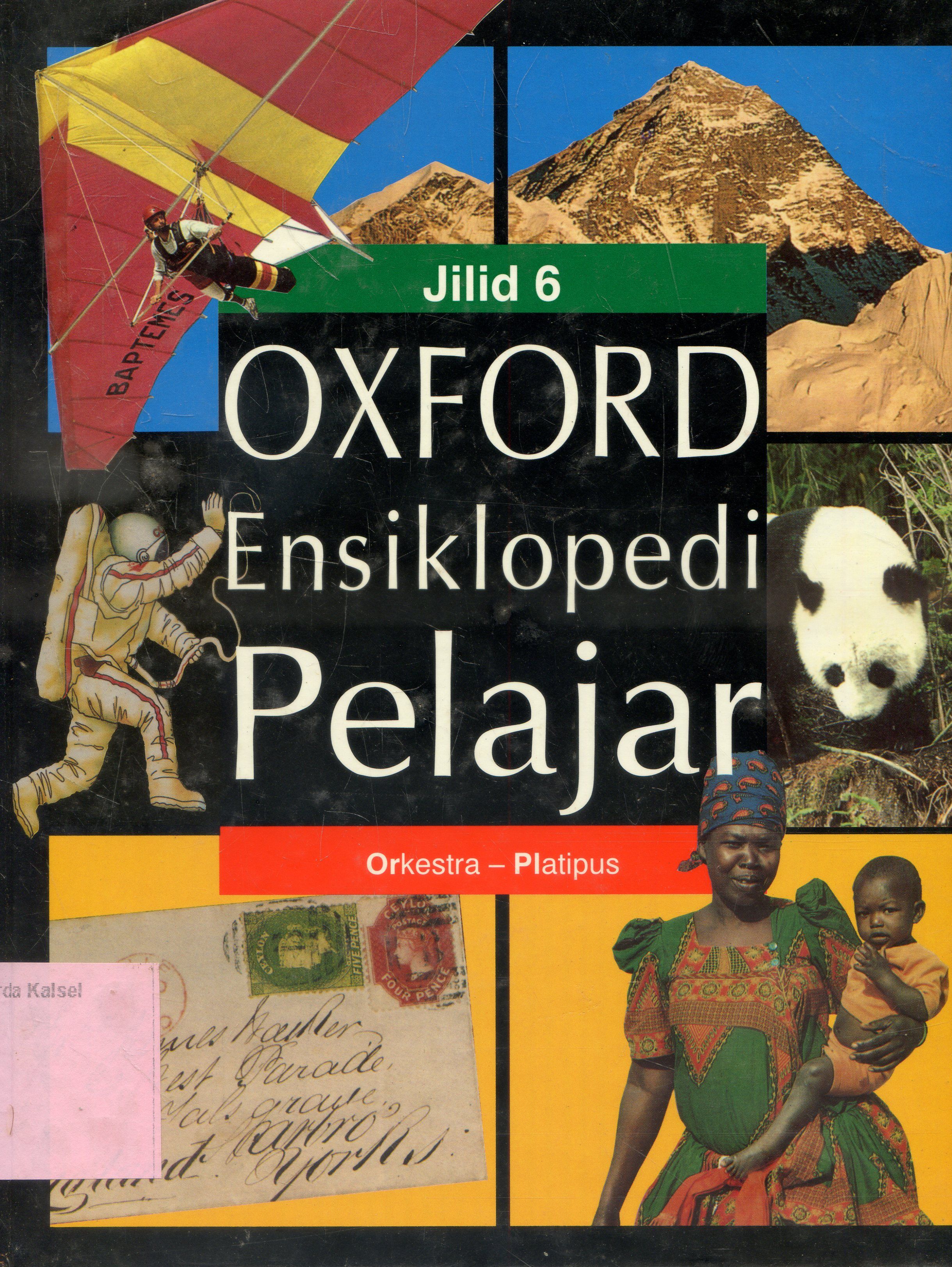 Cover Ensiklopedia Pelajar : Orkestra - Platipus / Williams Collins Sons ; penyunting, Mary Worrall
